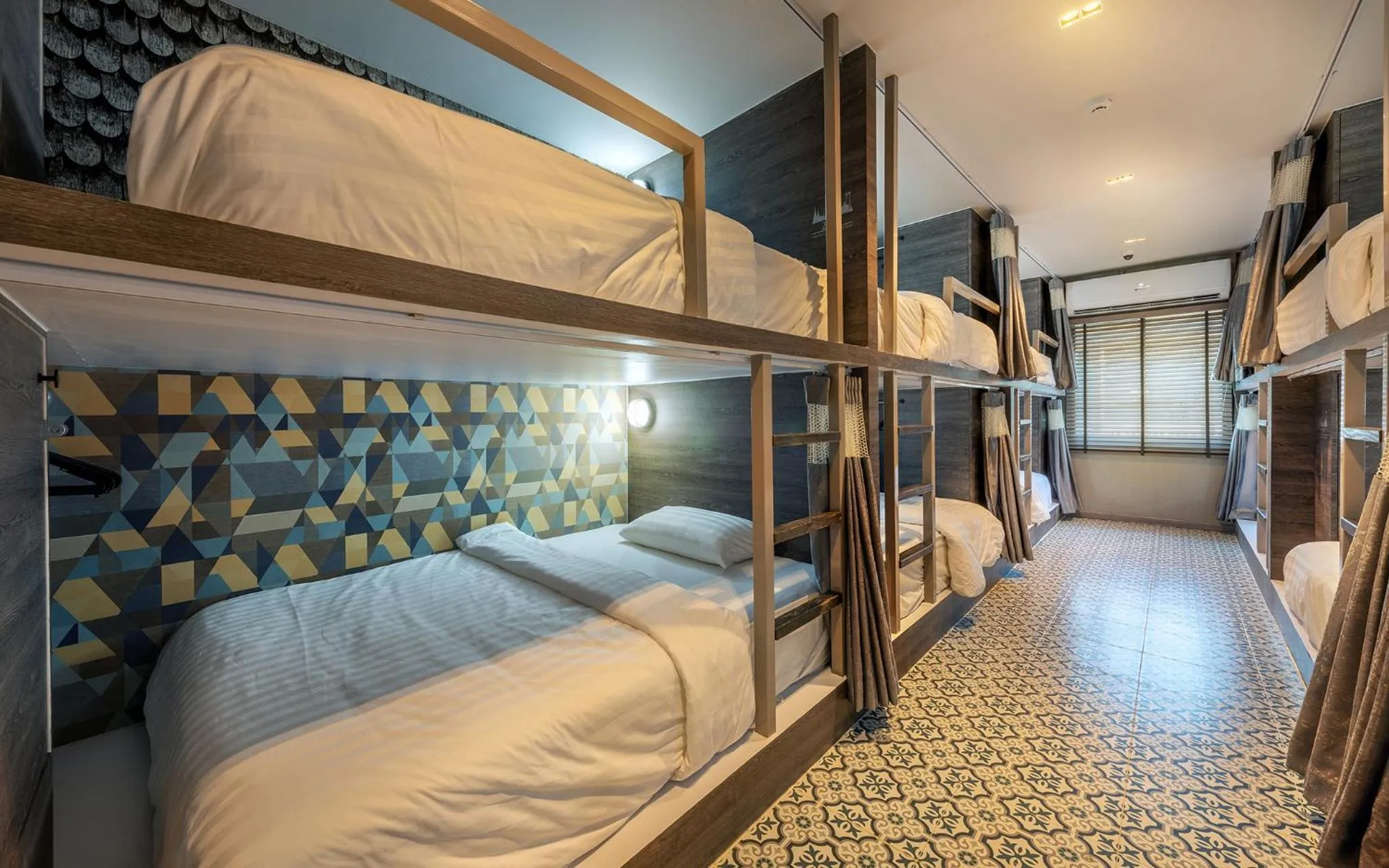 Single Bed in Mixed Dormitory Room in Happy Station Bangkok