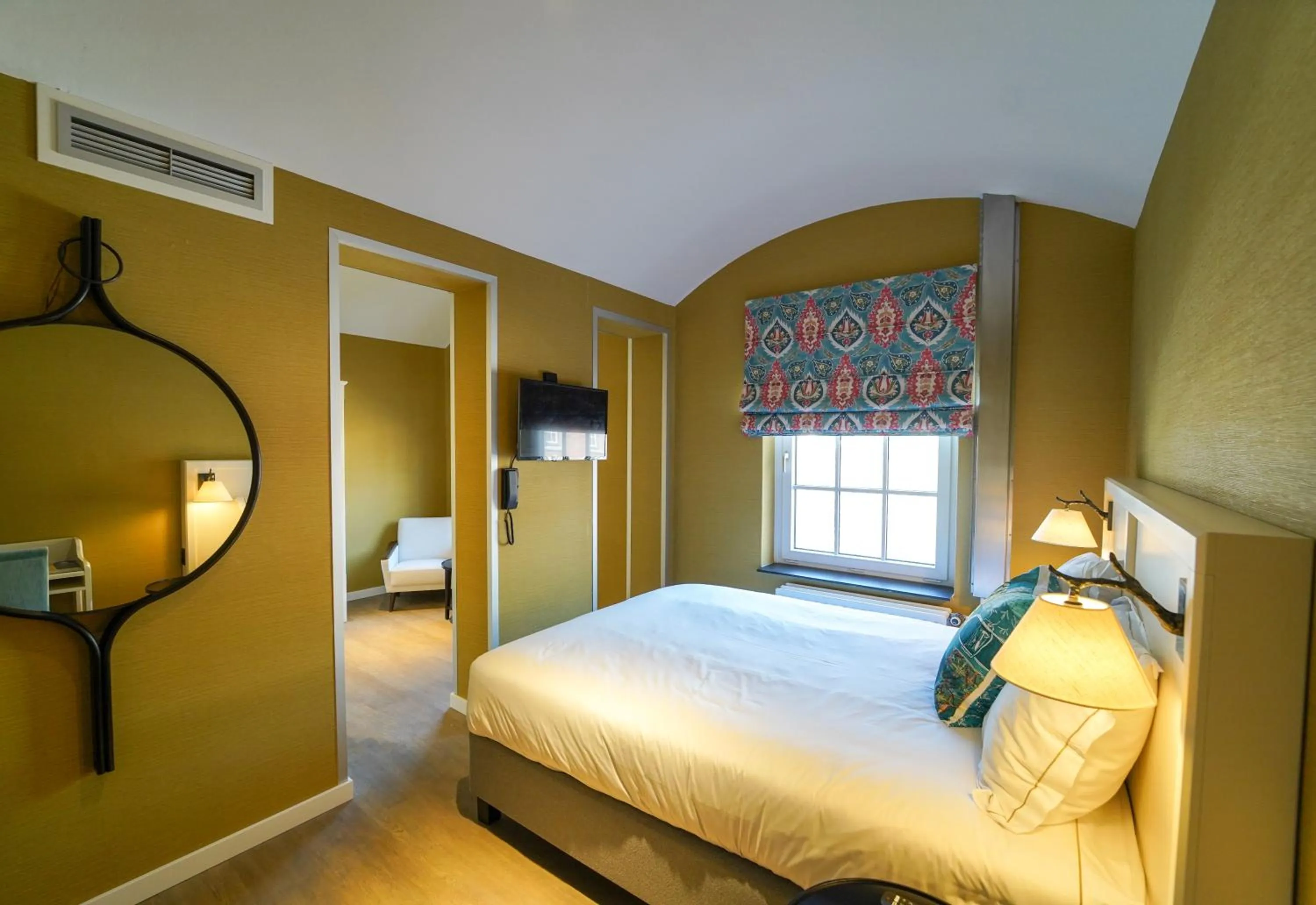 Deluxe Double Room in Fletcher Hotel-Restaurant De Oude Gevangenis-Alkmaar