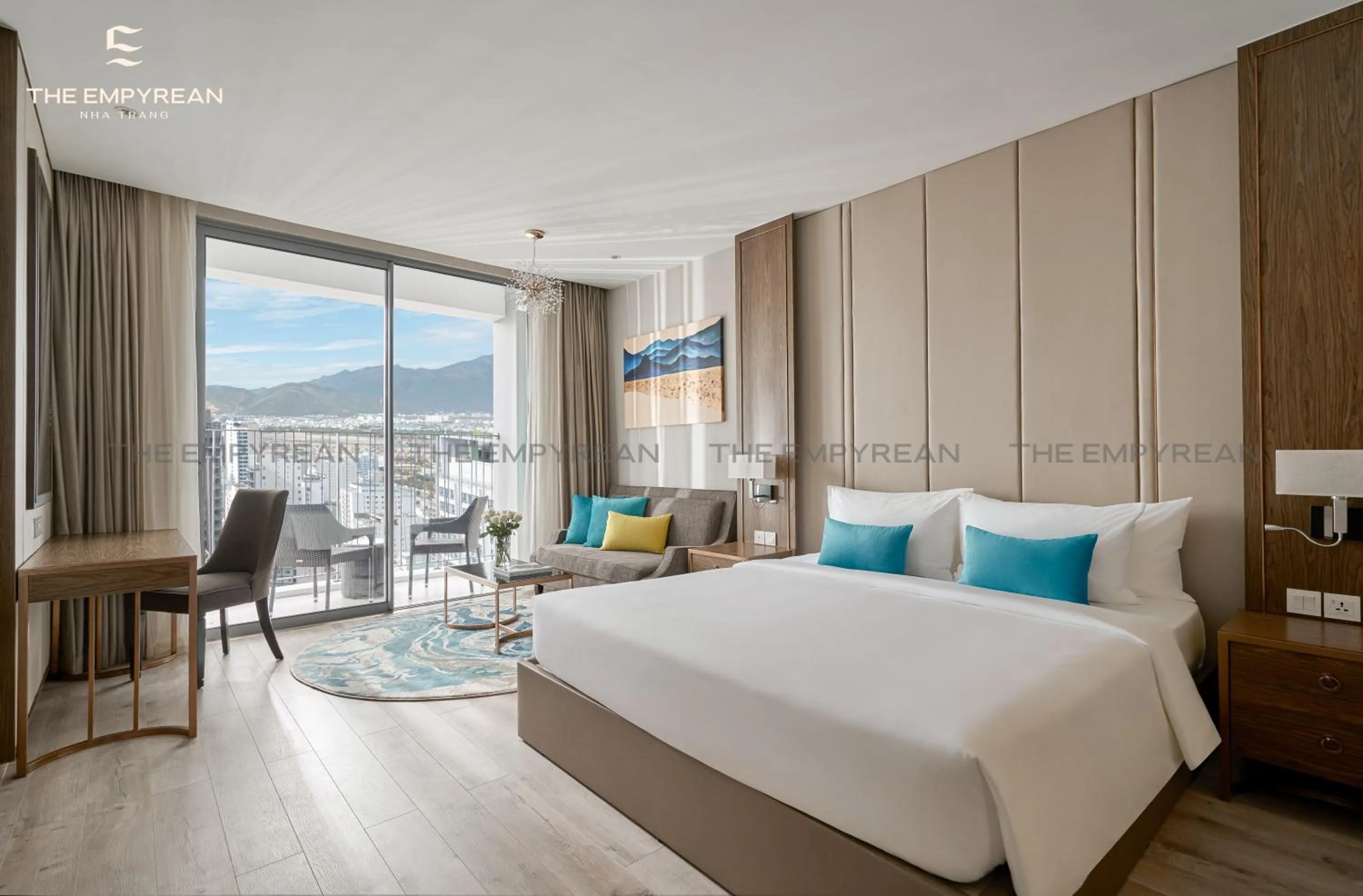 Deluxe King Room with City View in The Empyrean Nha Trang