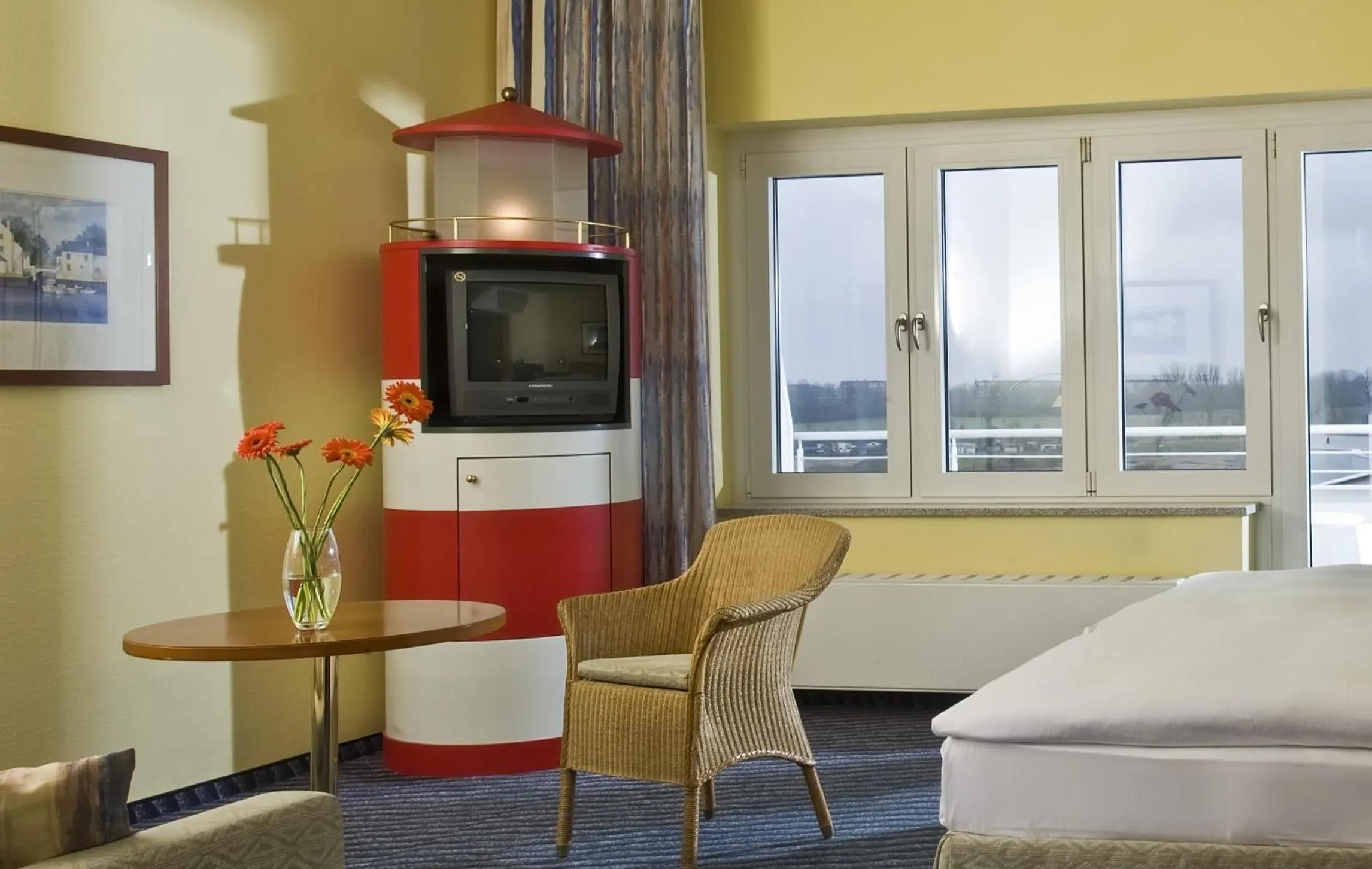 Superior Double Room with Balcony - single occupancy in Wyndham Stralsund HanseDom