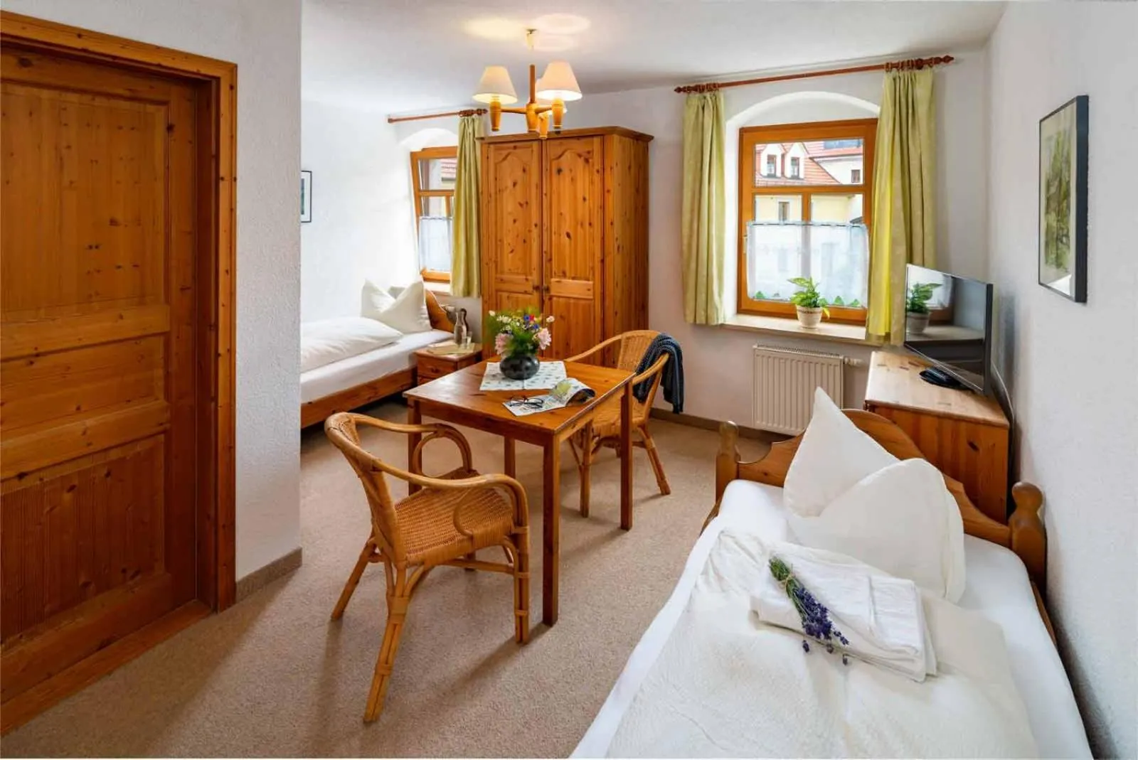 Twin Room (beds are separated) - single occupancy in Landhotel Gut Wildberg mit Sauna