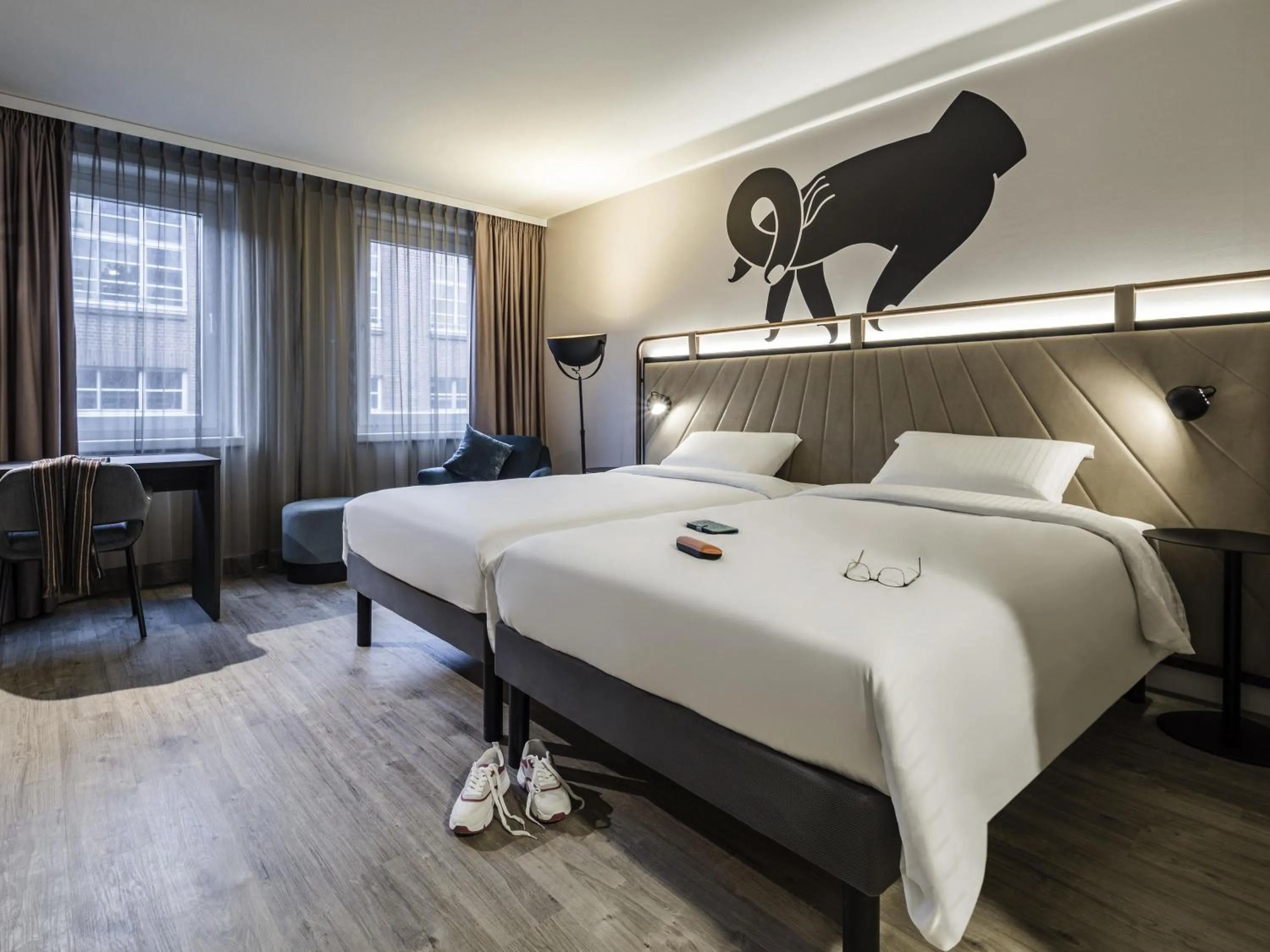 Superior room with 2 Sweet Beds 120×200 by ibis Styles in ibis Styles Bielefeld City