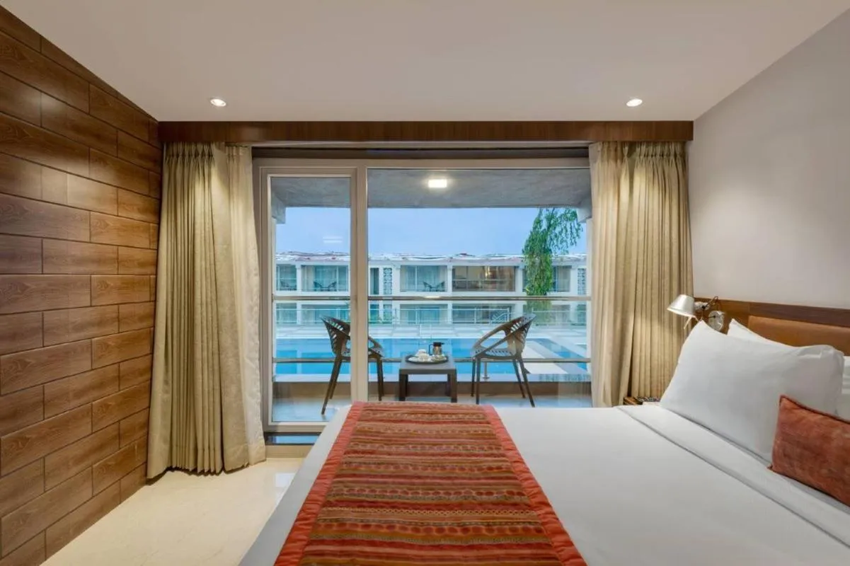 Winter Green Premium Garden View Room in The Fern Sardar Sarovar Resort Kevadia, Gujarat