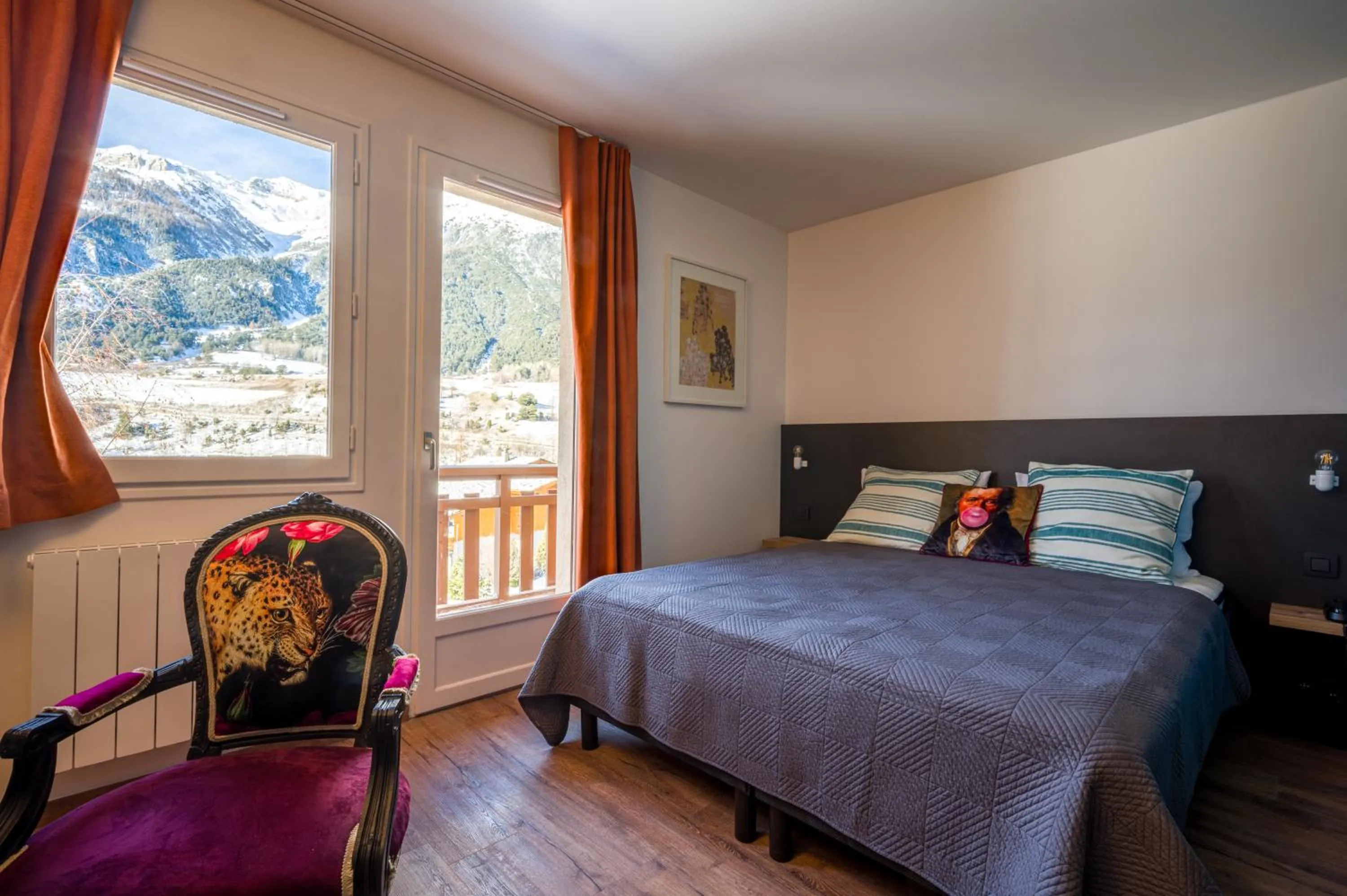 Double Room with Mountain View in L'Outa Hotel Restaurant