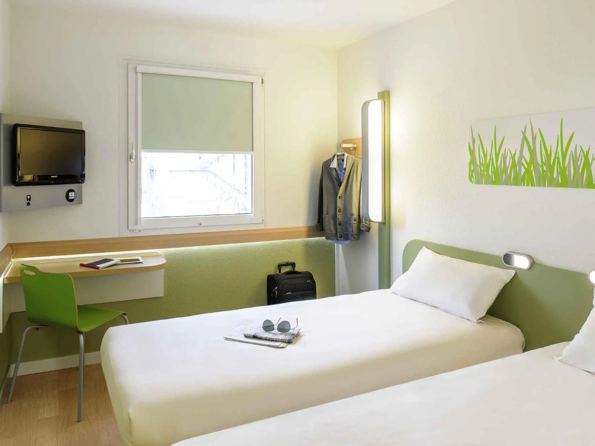 Twin Room in ibis budget Lyon Sud St Genis Laval