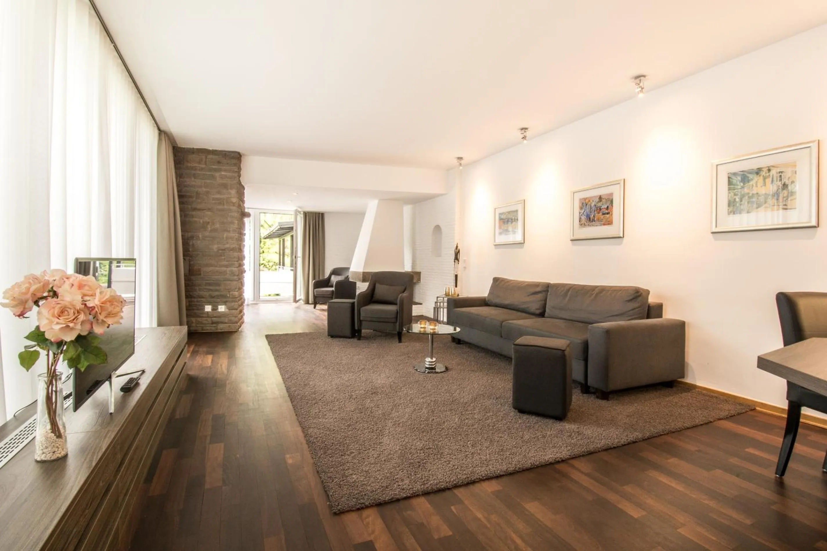 Studio with Garden View in Hotel Friederike