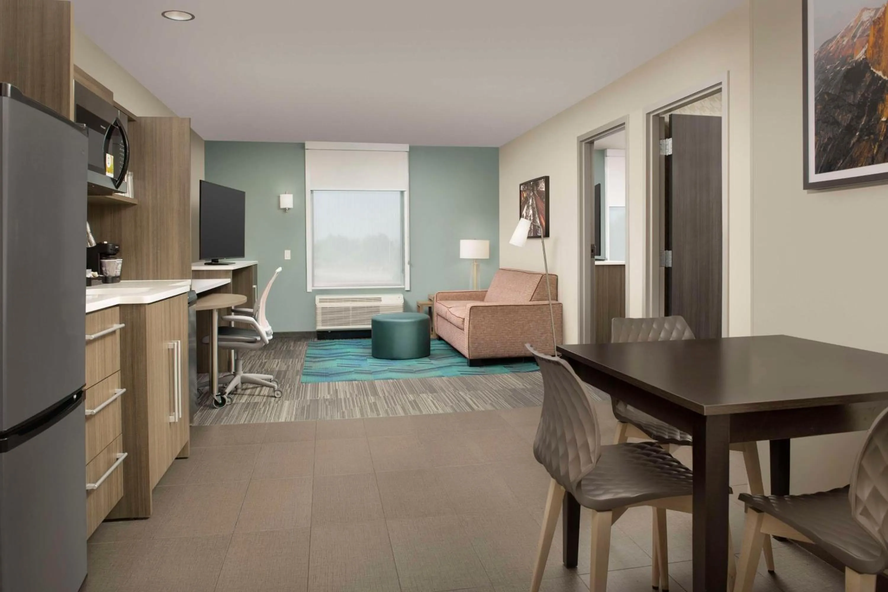 One-Bedroom King Suite - Non-Smoking in Home2 Suites By Hilton Clovis Fresno Airport