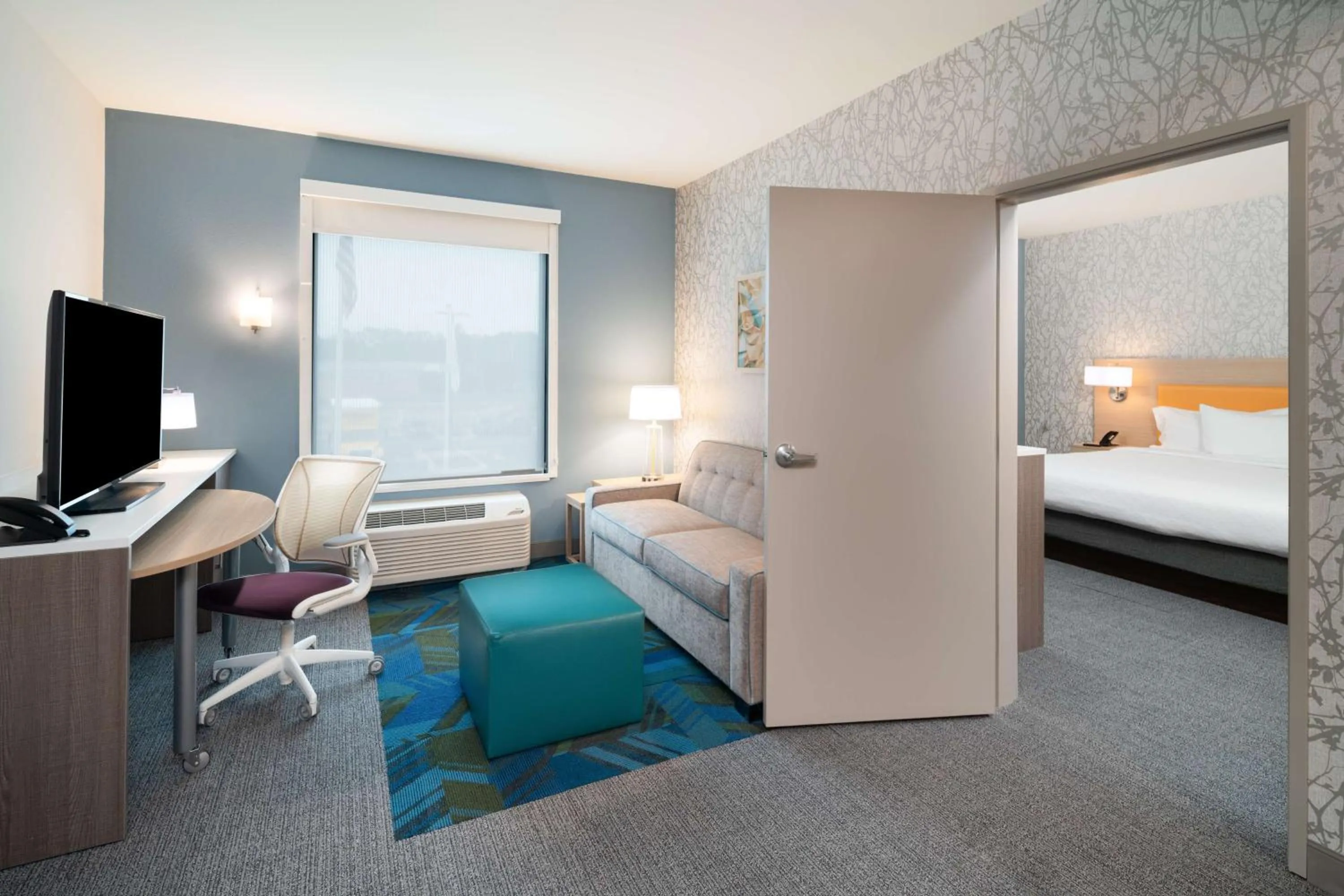 One-Bedroom King Suite - Non-Smoking in Home2 Suites By Hilton Brunswick