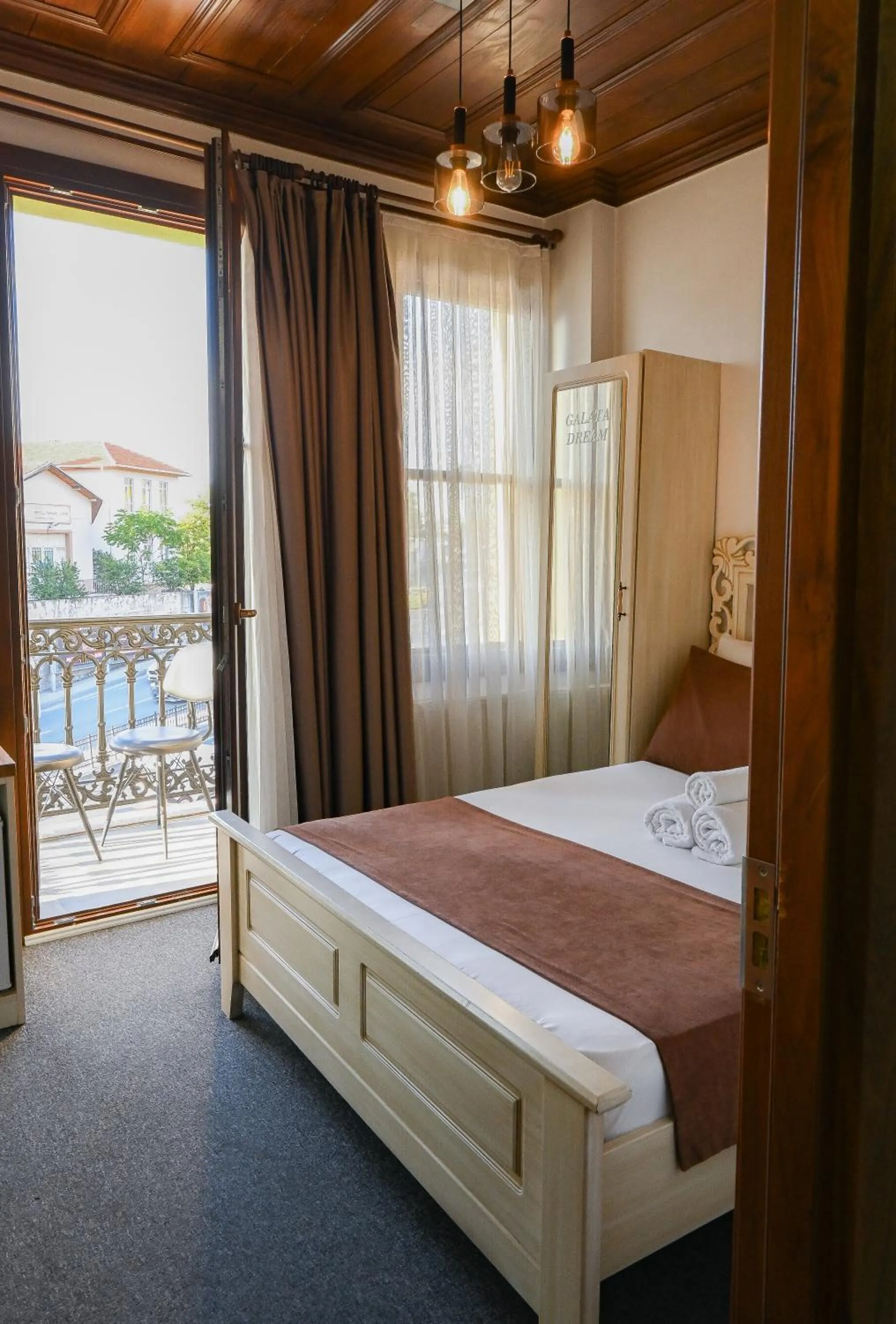 Double Room with Balcony and Sea View in Galata Dream Hotel