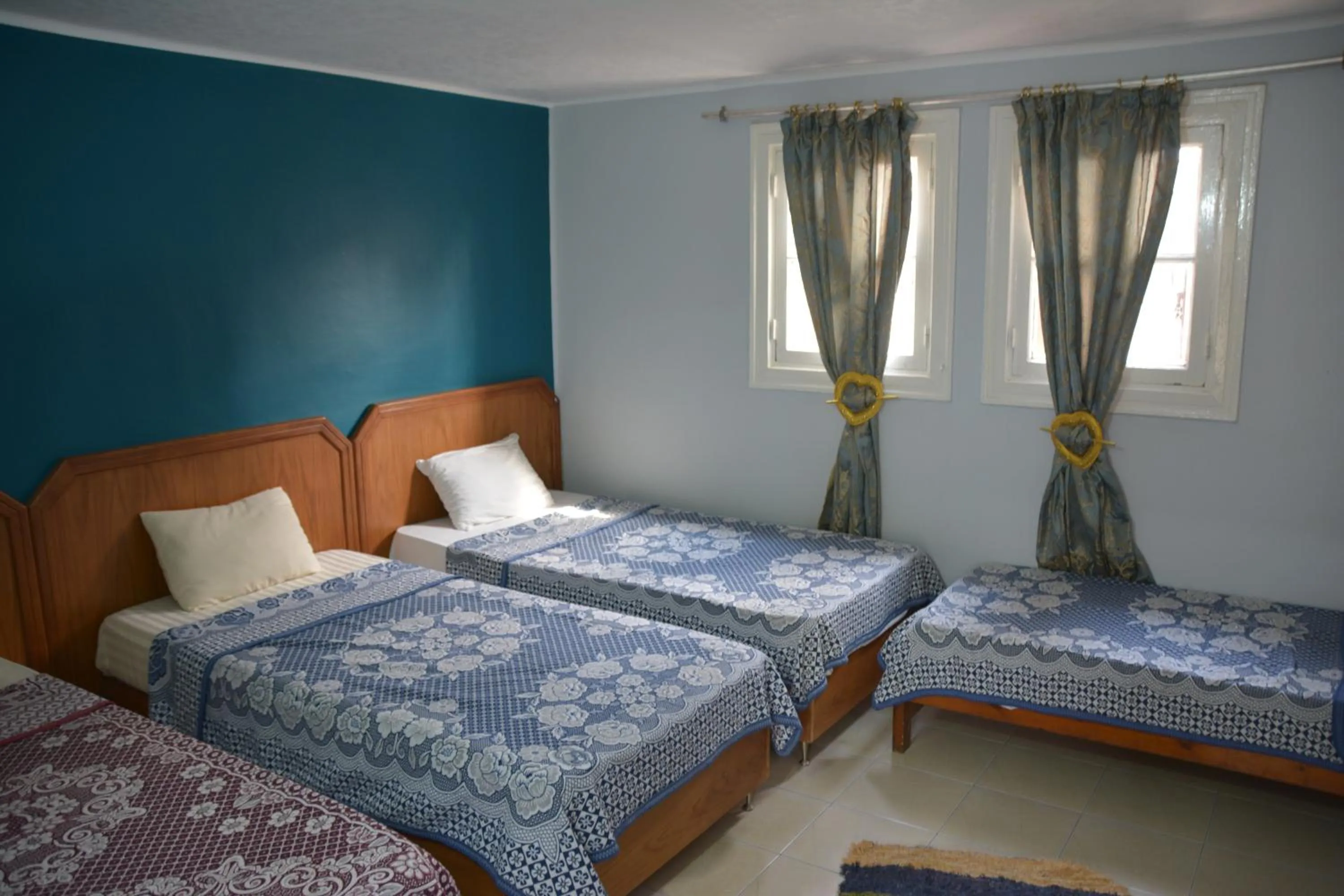 Quadruple Room with Shared Bathroom in Dahab Hostel