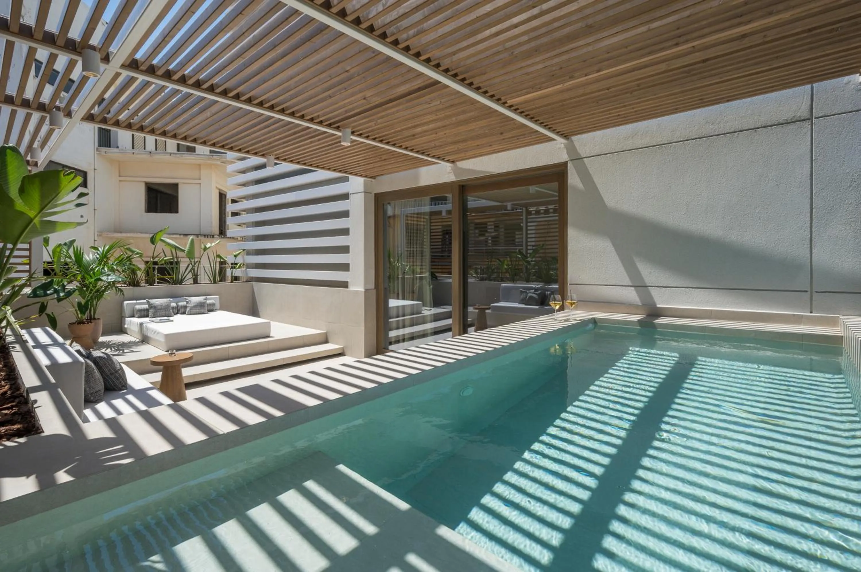 Deluxe Suite with private swimming pool in SanSal Boutique Hotel