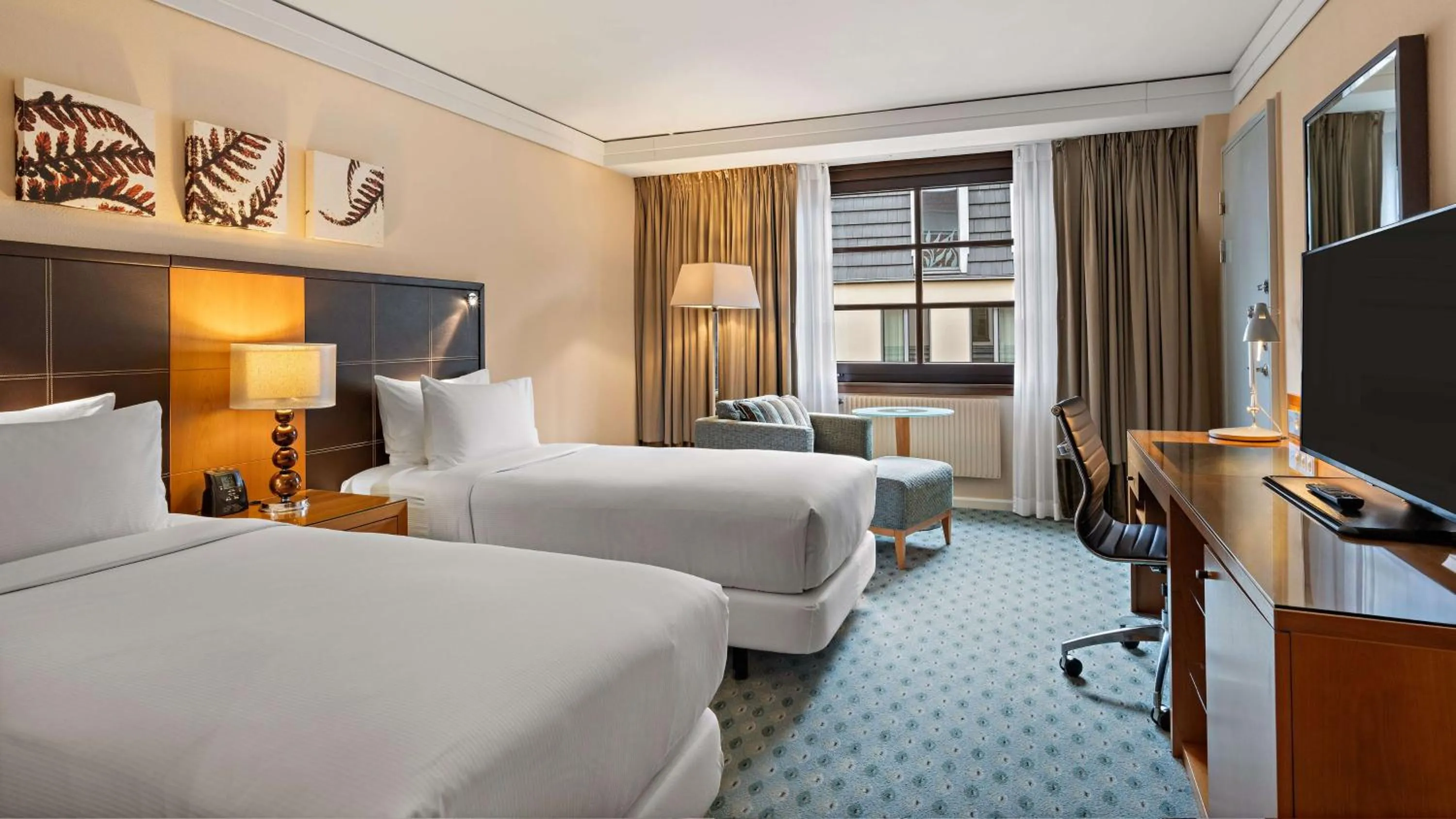 Twin Room in Hilton Dresden an der Frauenkirche