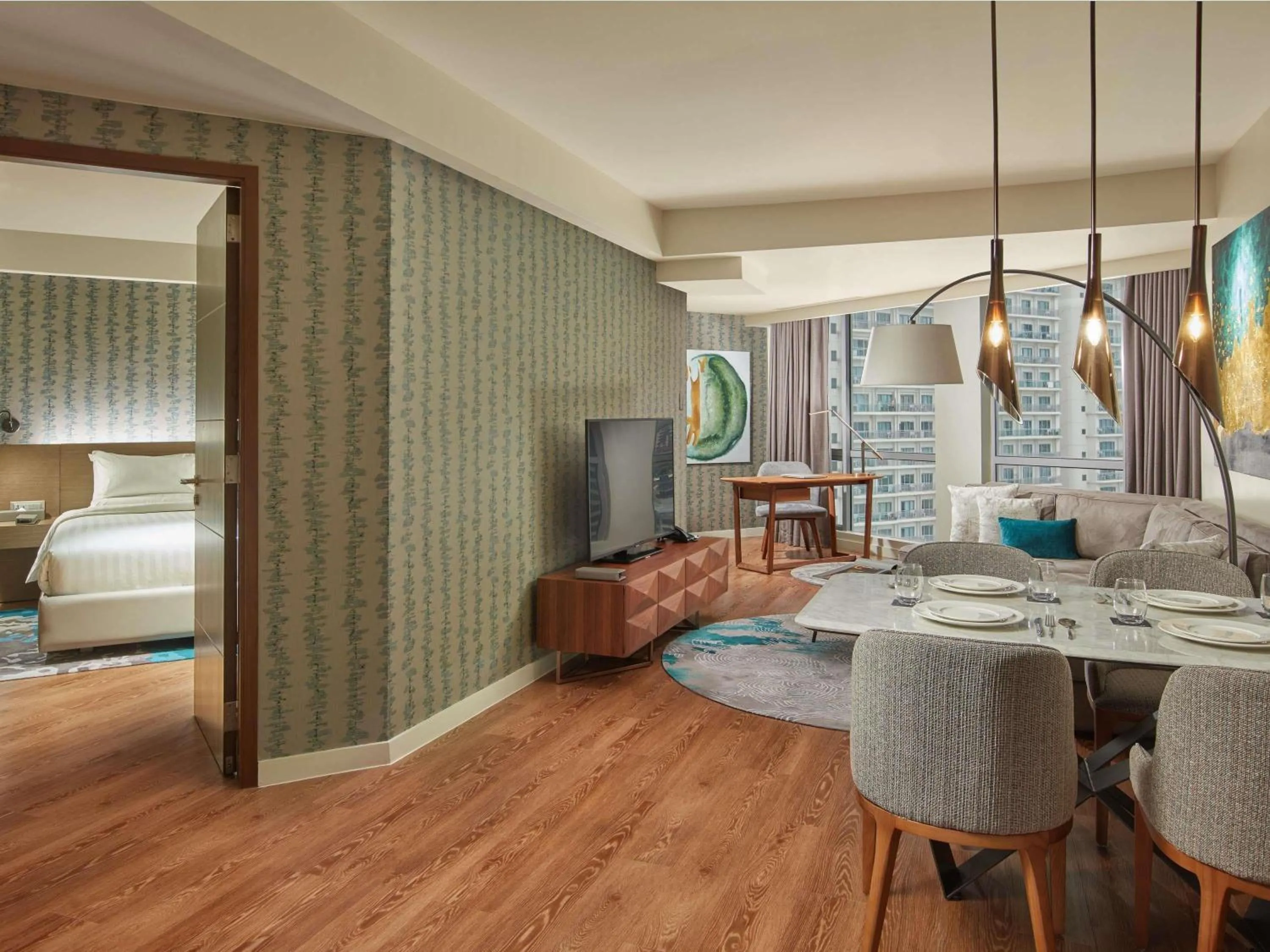 Superior King Suite in Novotel Suites Manila at Acqua