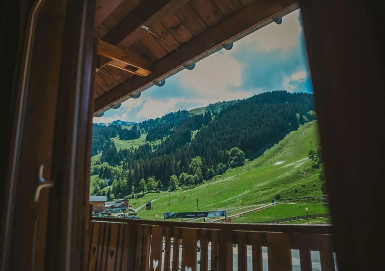 Family Room with Mountain View - single occupancy in Hôtel Les Grangettes