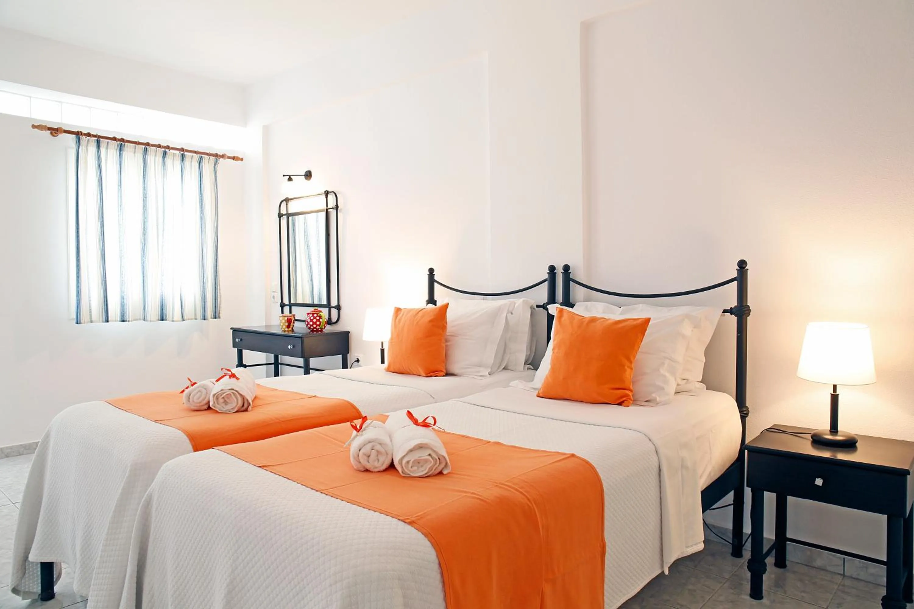 Double or Twin Room with Mountain View in Agistri Apartments