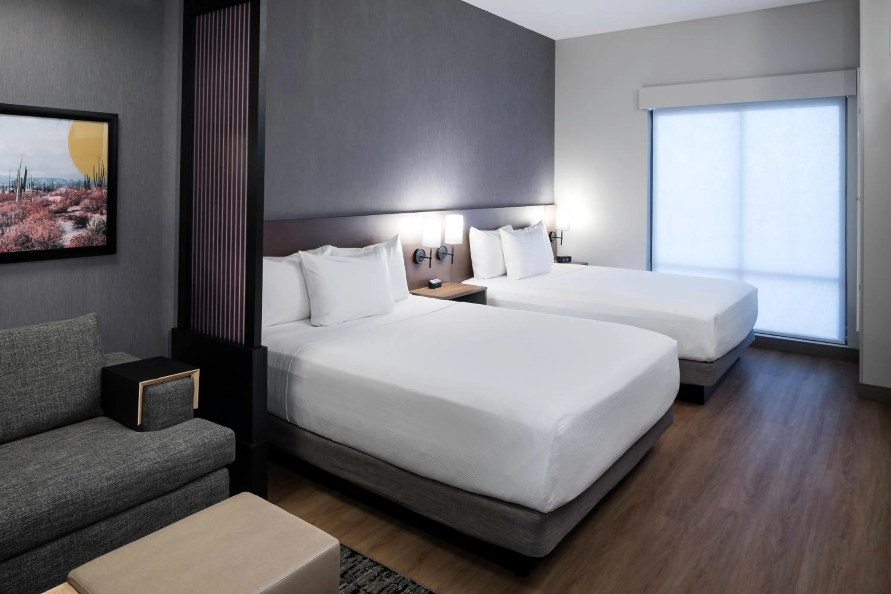 Queen Room with Two Queen Beds and Sofa Bed in Hyatt Place Tempe Phoenix University