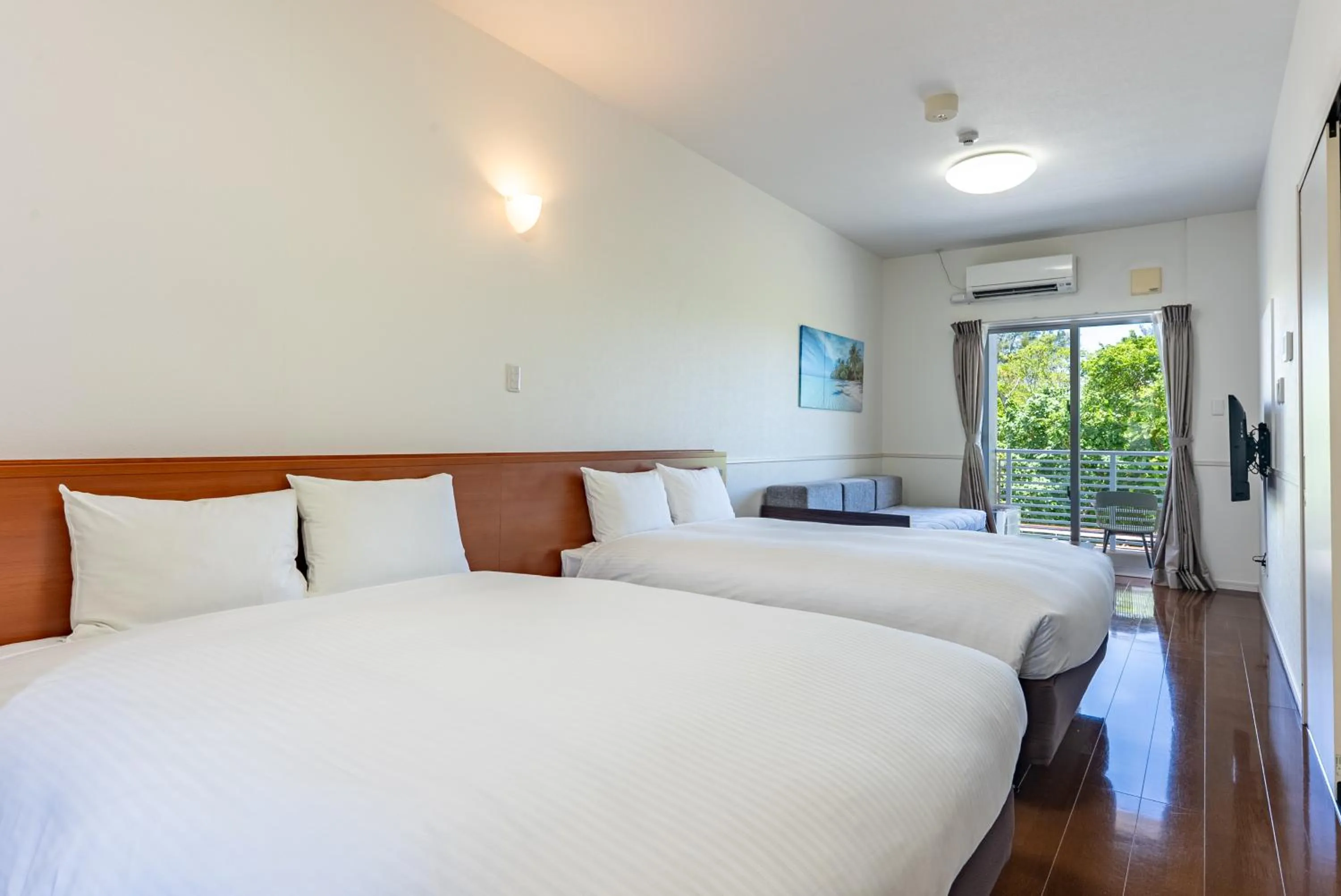 Standard Twin Room with Garden View - single occupancy in Odysis Onna Resort Hotel