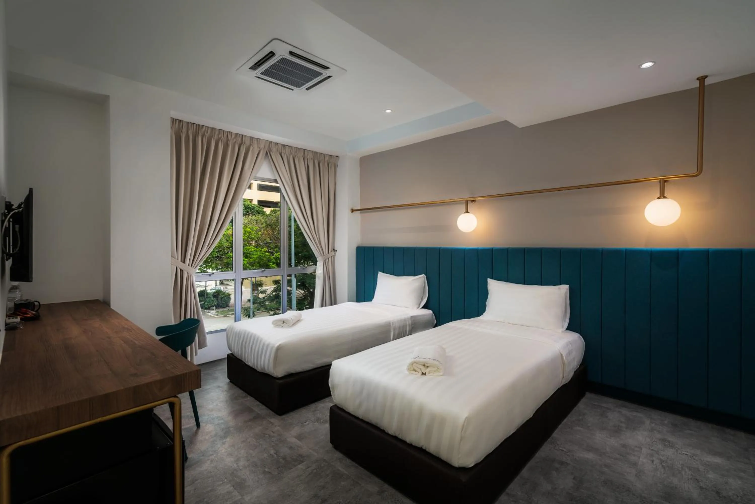Deluxe Twin Room in Masson Hotel Butterworth