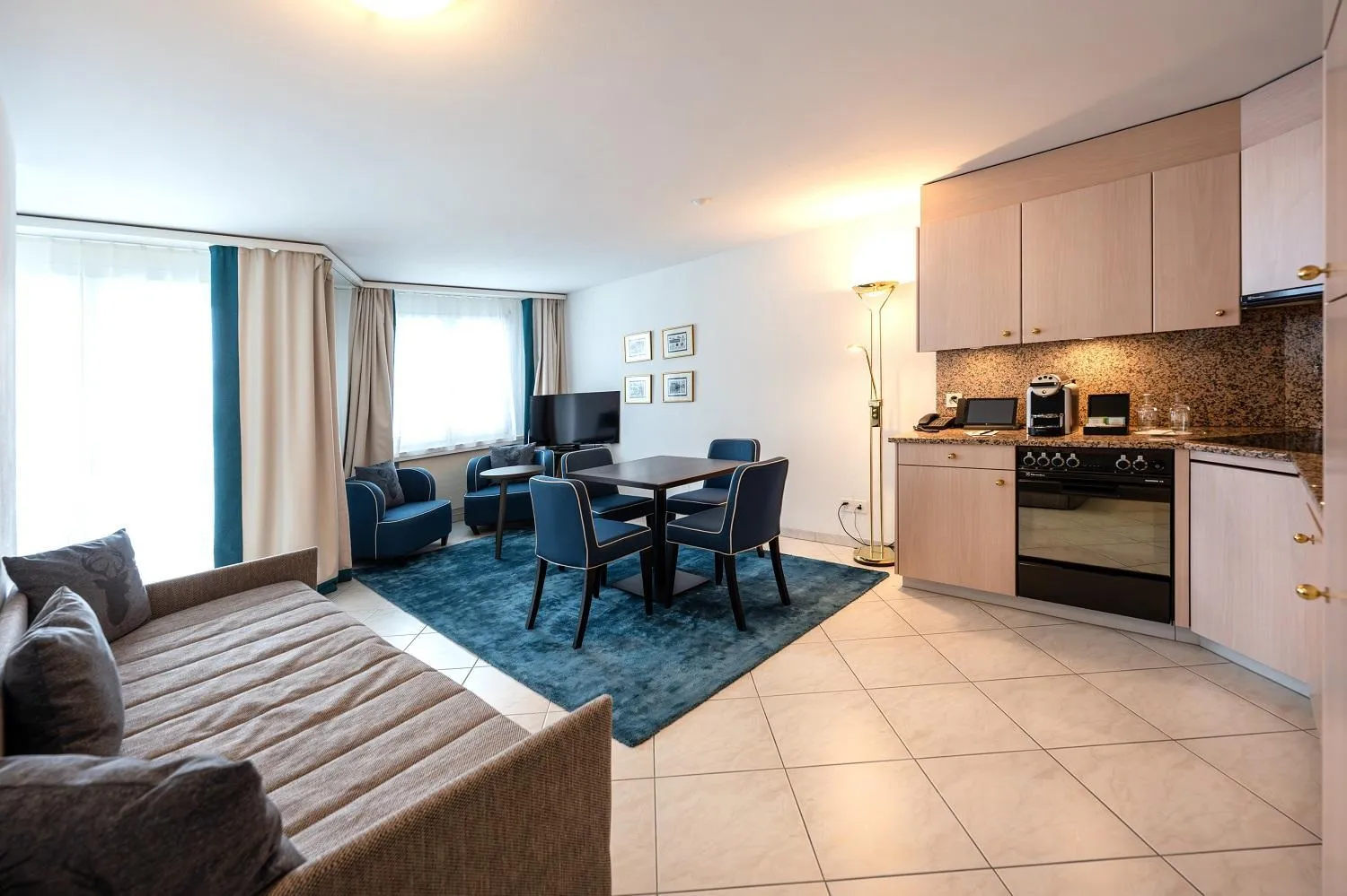 Studio with Balcony in Hotel Seehof Davos