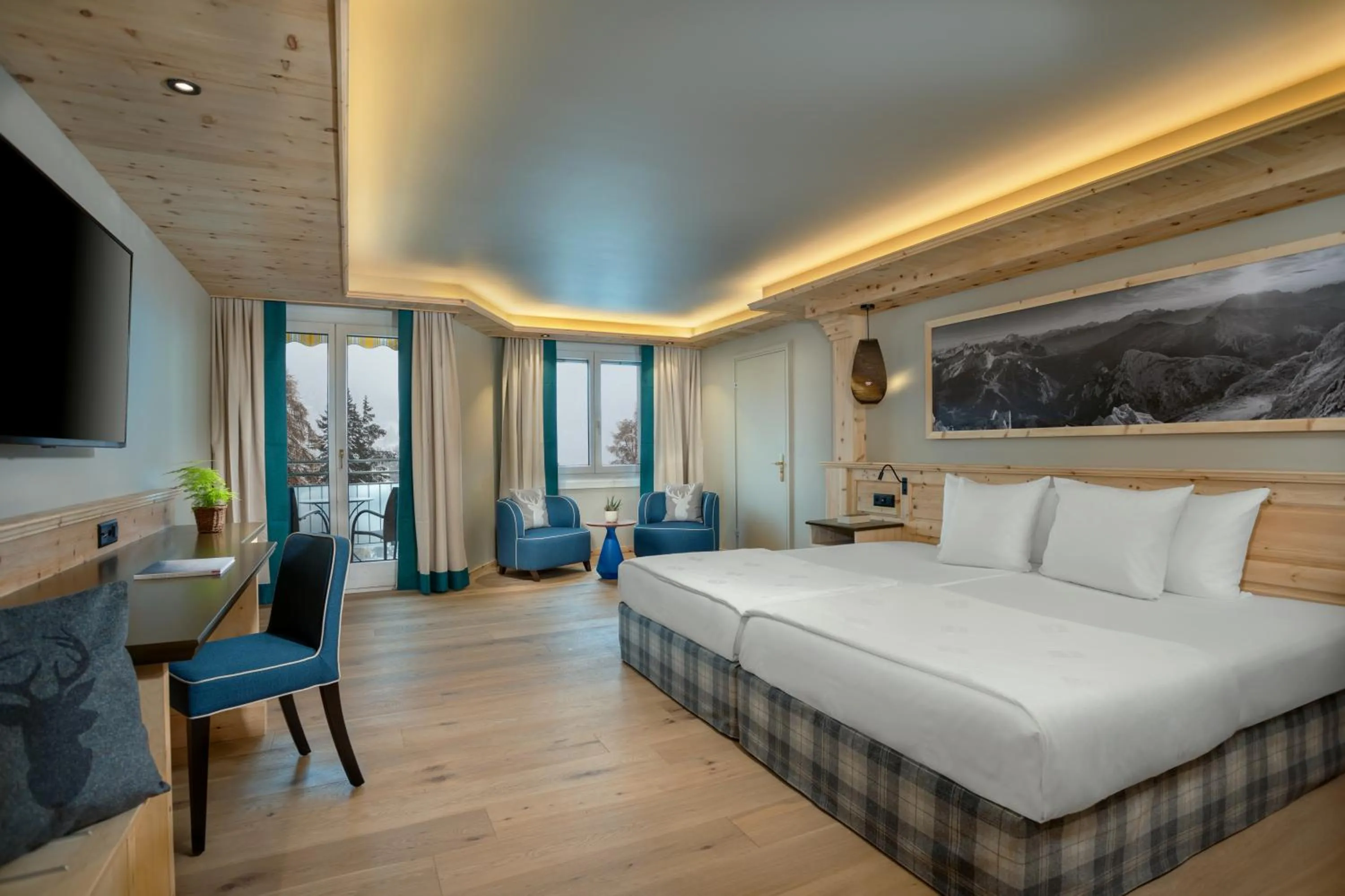 Deluxe Room - single occupancy in Hotel Seehof Davos