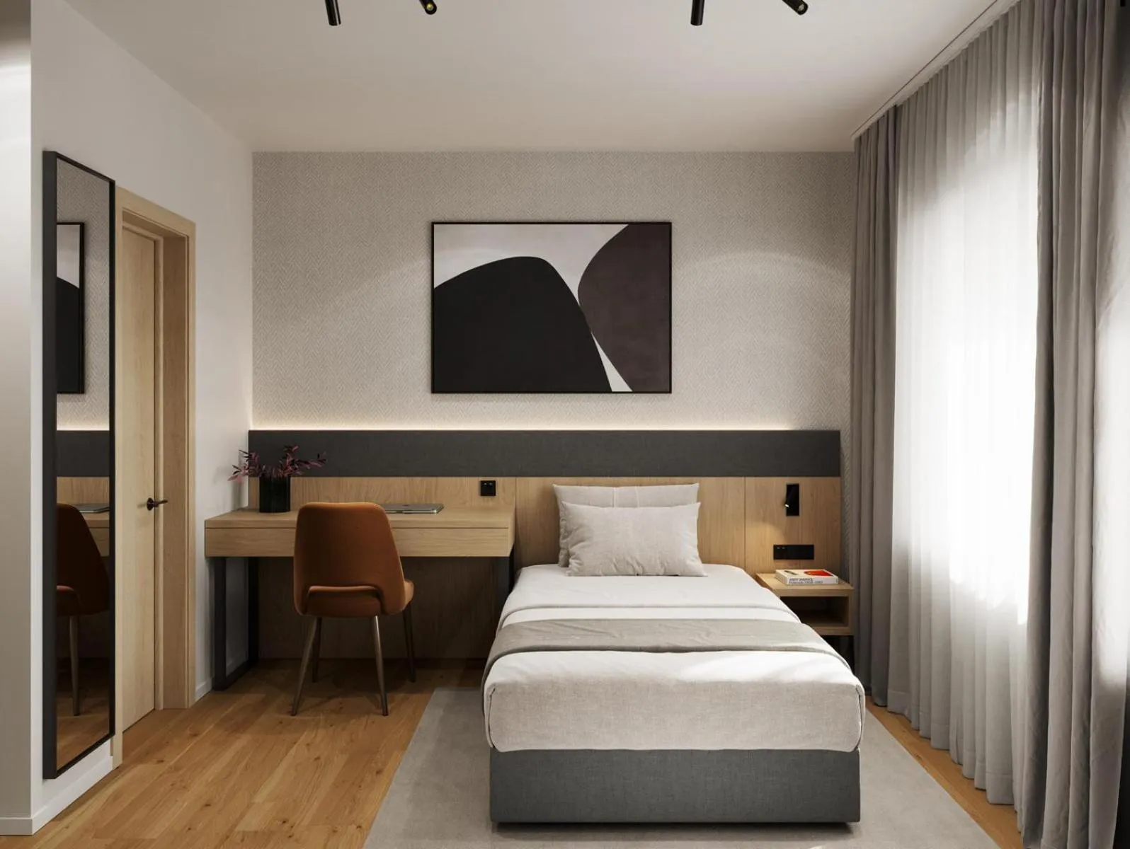 Single Room in Tailormade Hotel AL GIARDINETTO Biasca