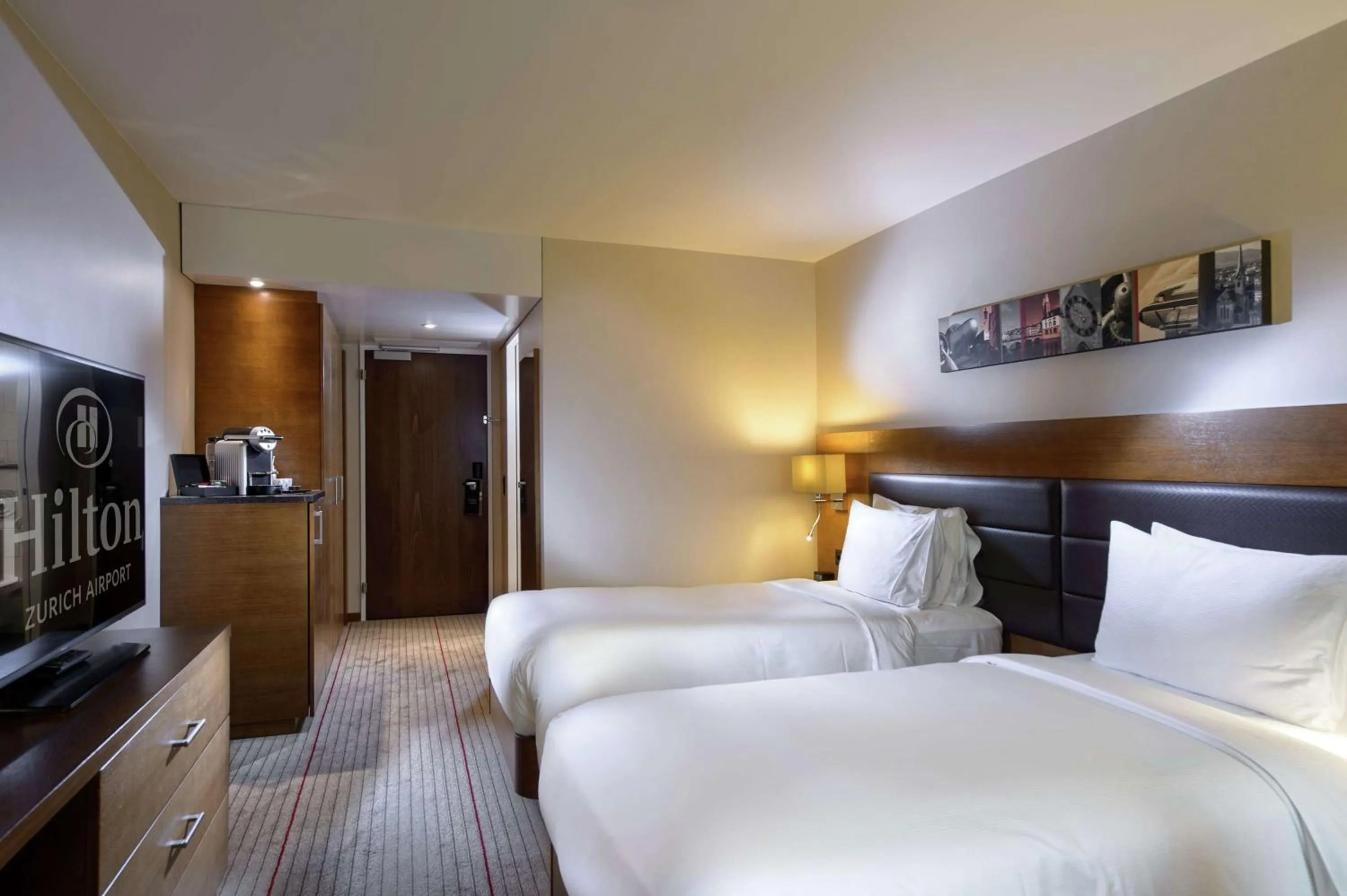 Executive Twin Room - Lounge Access in Hilton Zurich Airport