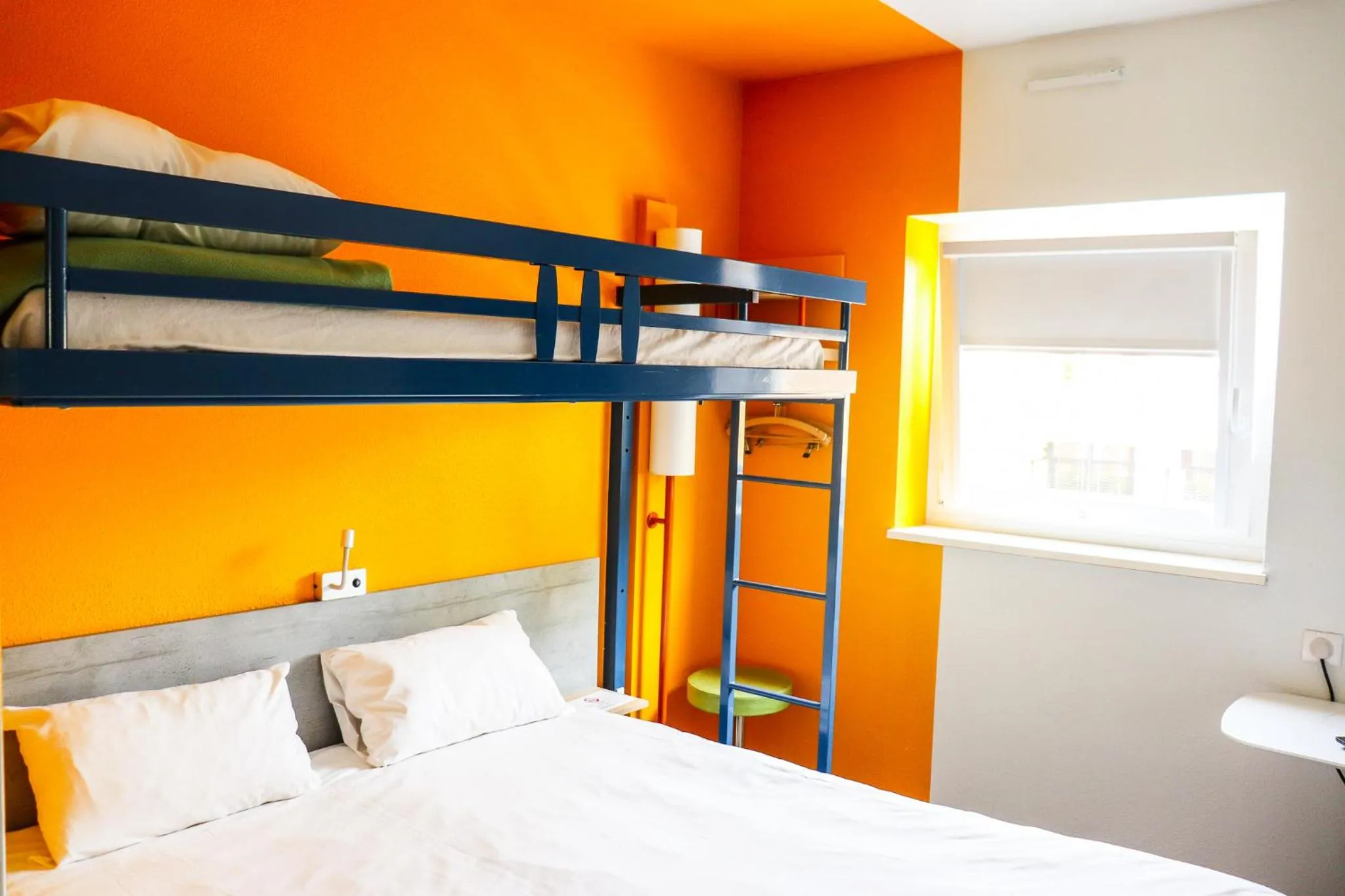 Triple Room with One Double Bed and One Bunk Bed in ibis Budget Colmar Centre Gare