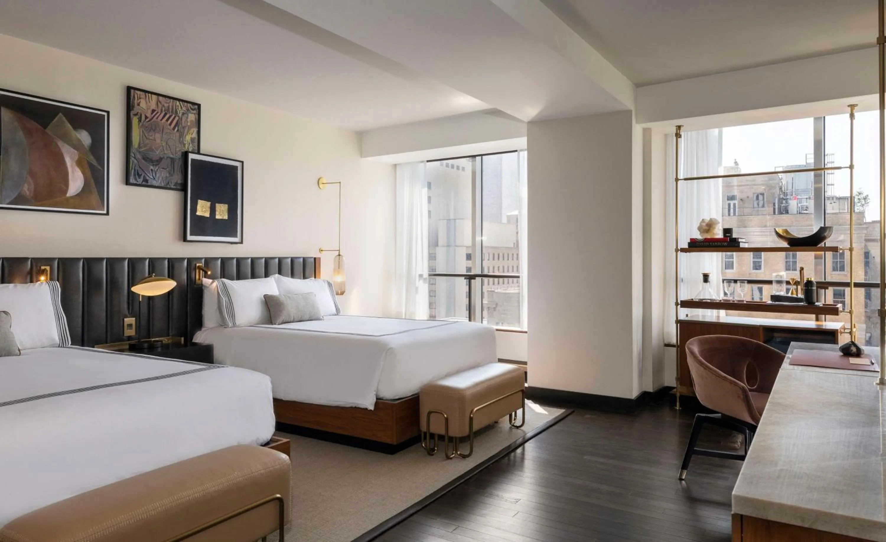 Queen Room with Two Queen Beds in Thompson Dallas, by Hyatt