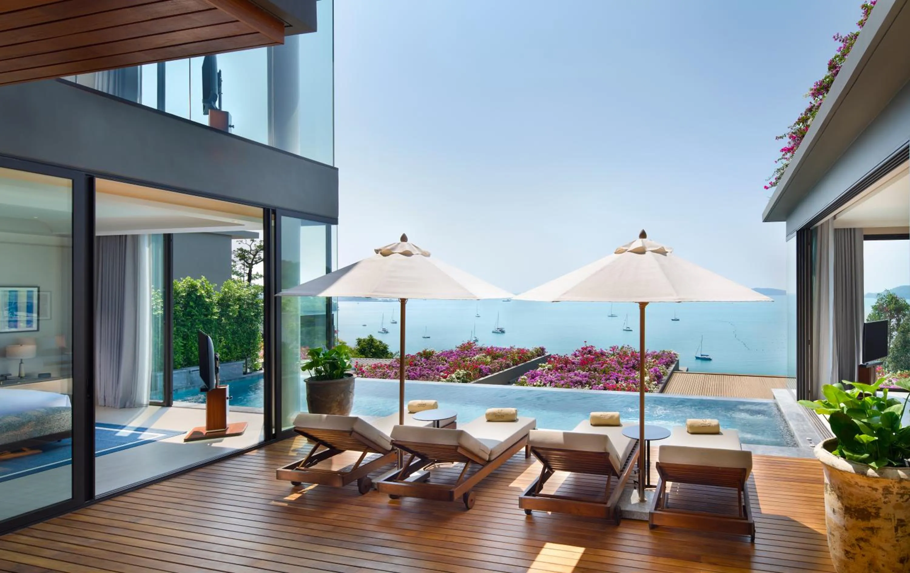 Three-Bedroom Executive Villa with Sea View (24-hour butler service) in V Villas Phuket - MGallery Collection
