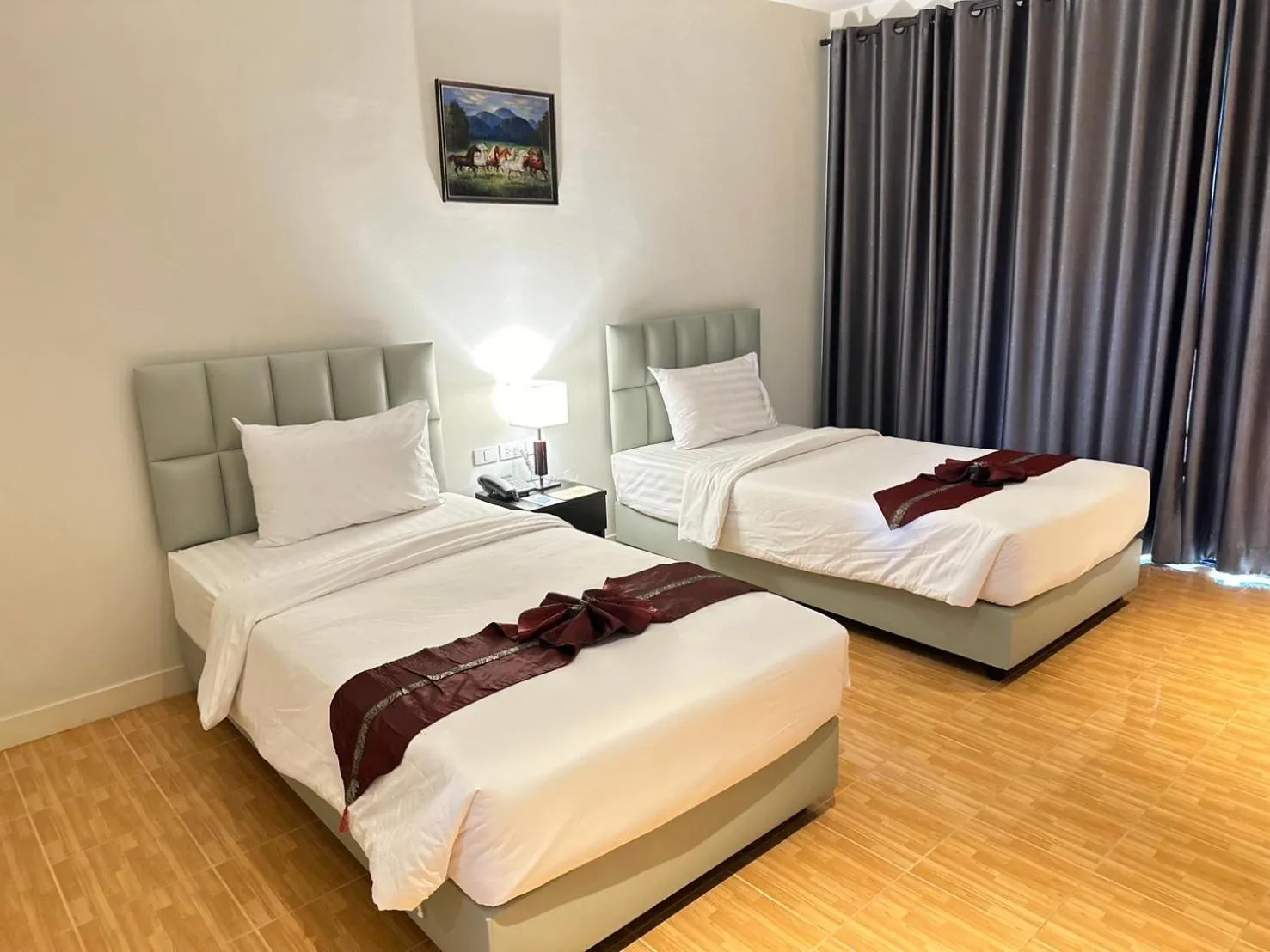 Standard Twin Room in Chainarai Riverside - SHA Plus Certified