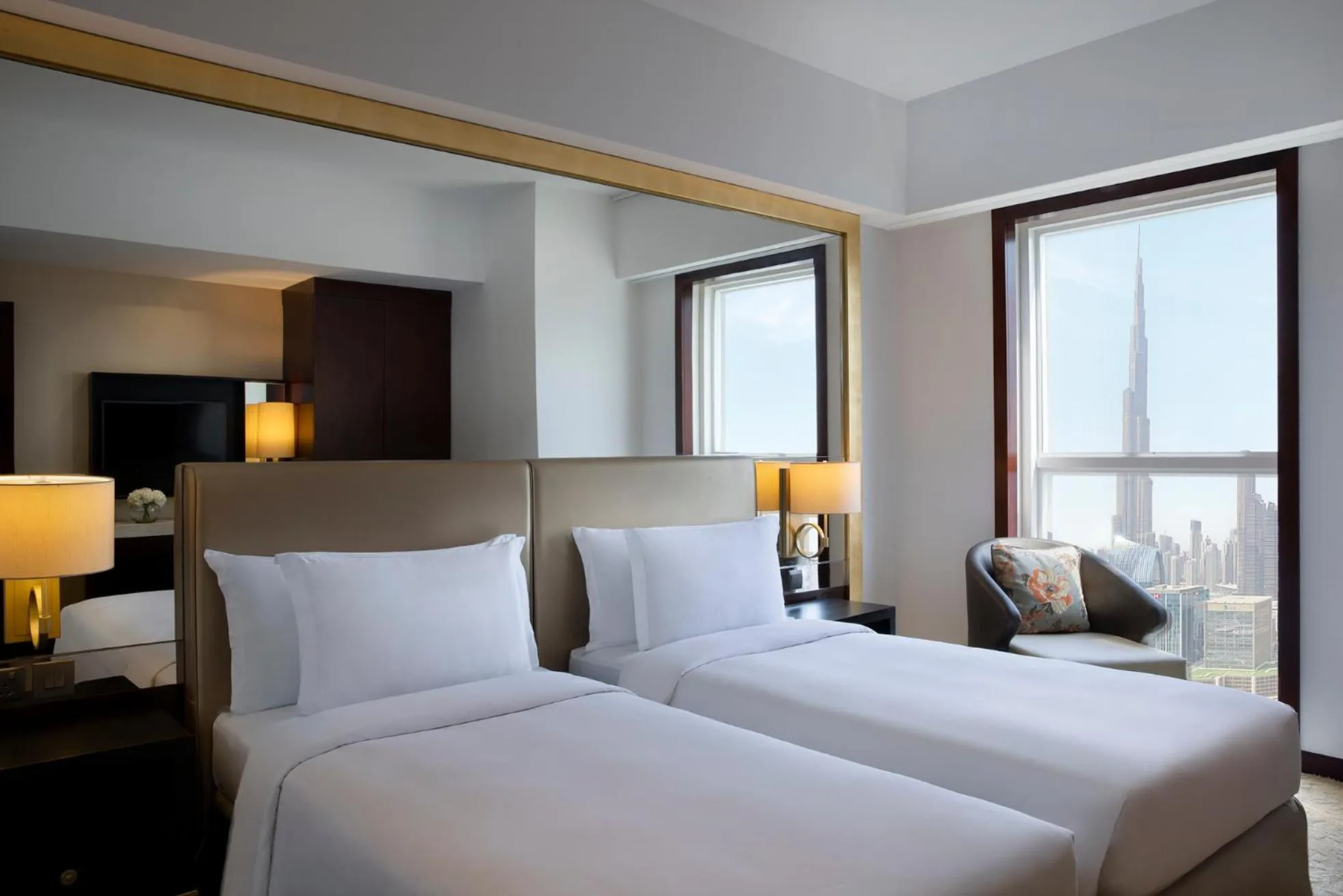 Two-Bedroom Apartment Suite with Burj Khalifa View  in Dusit Thani Dubai