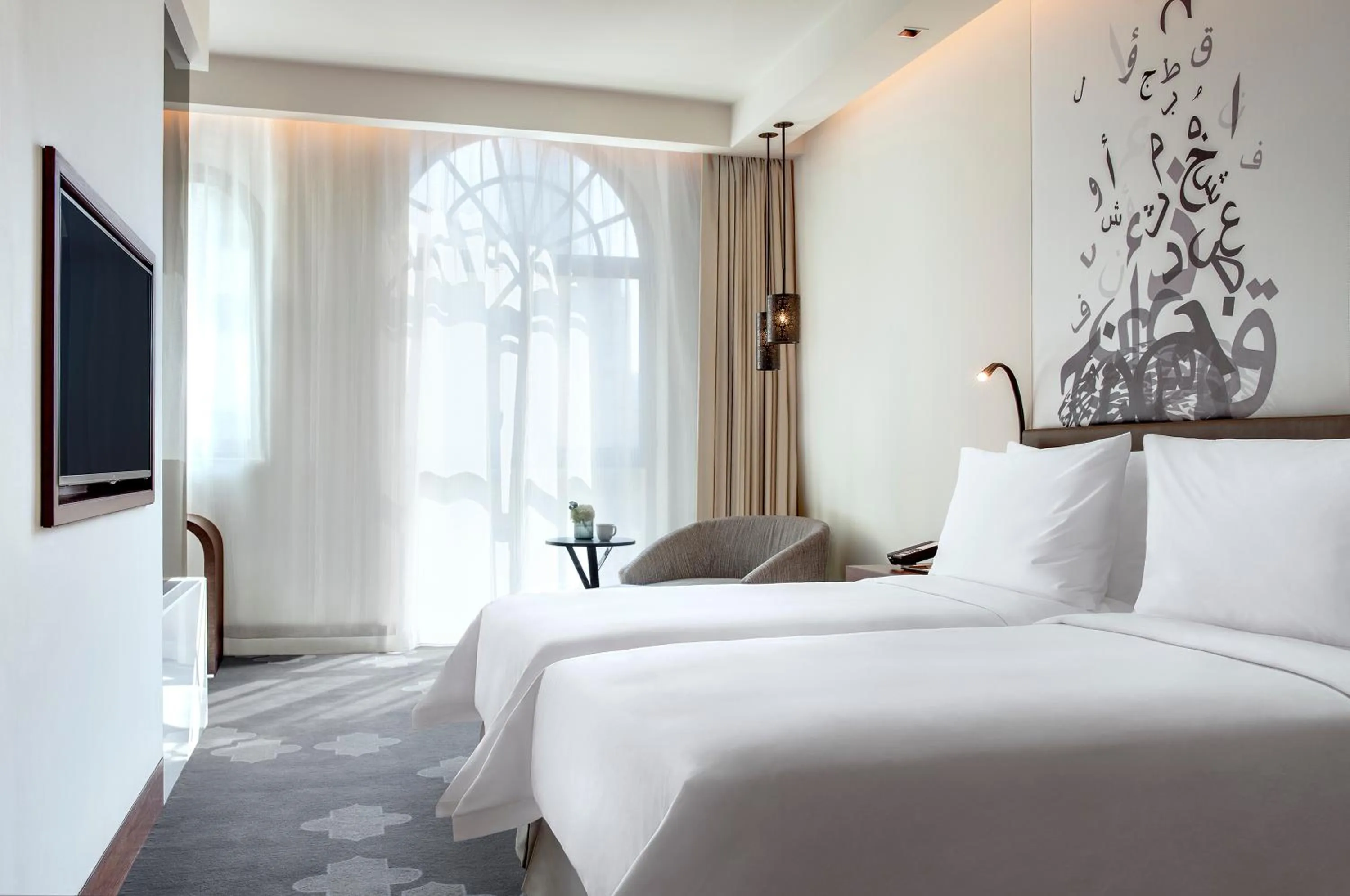 Deluxe Twin Room with Pool View in The Heritage Hotel, Autograph Collection, Downtown Dubai