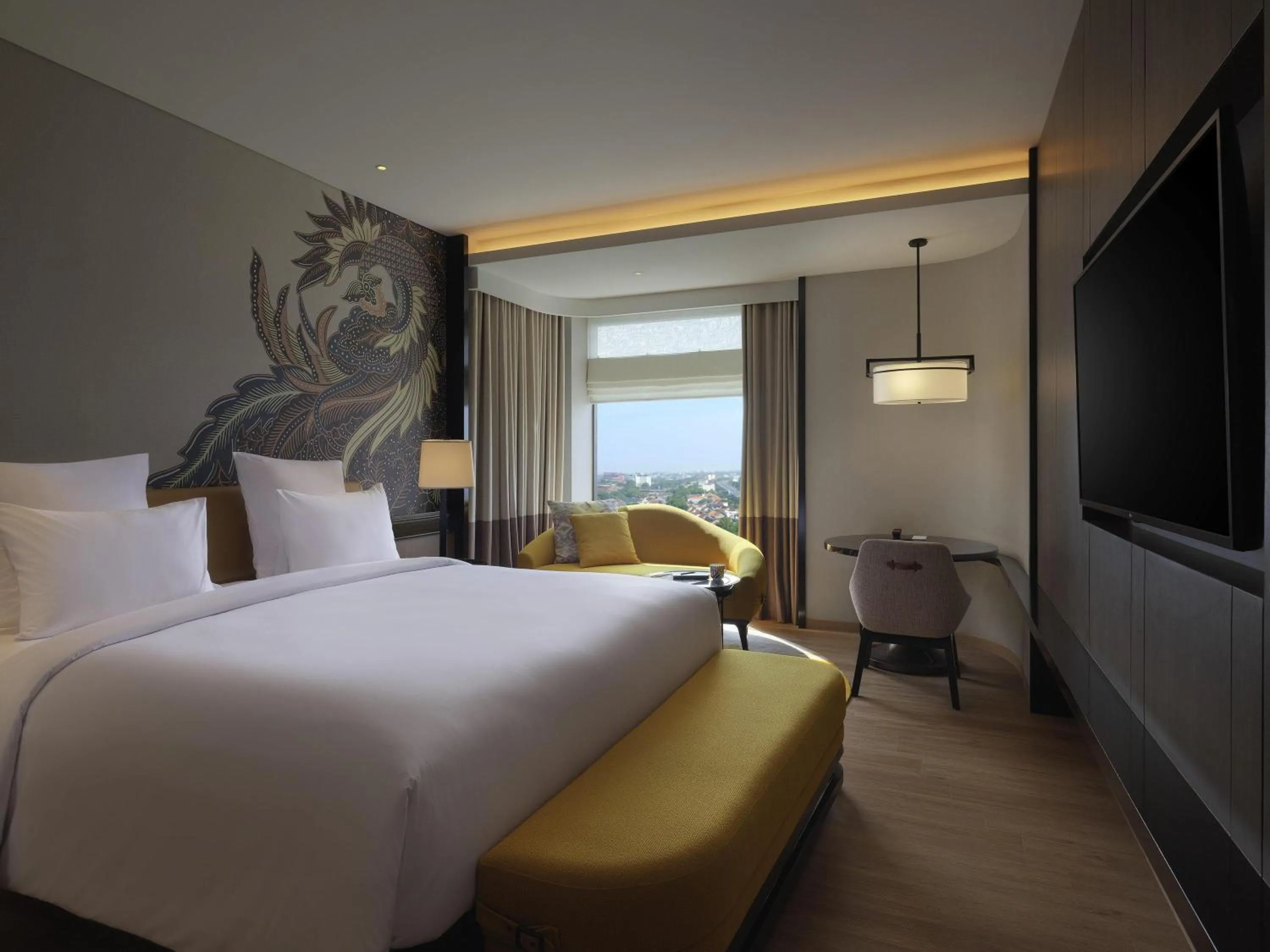 Deluxe King Room with City View in Pullman Bandung Grand Central
