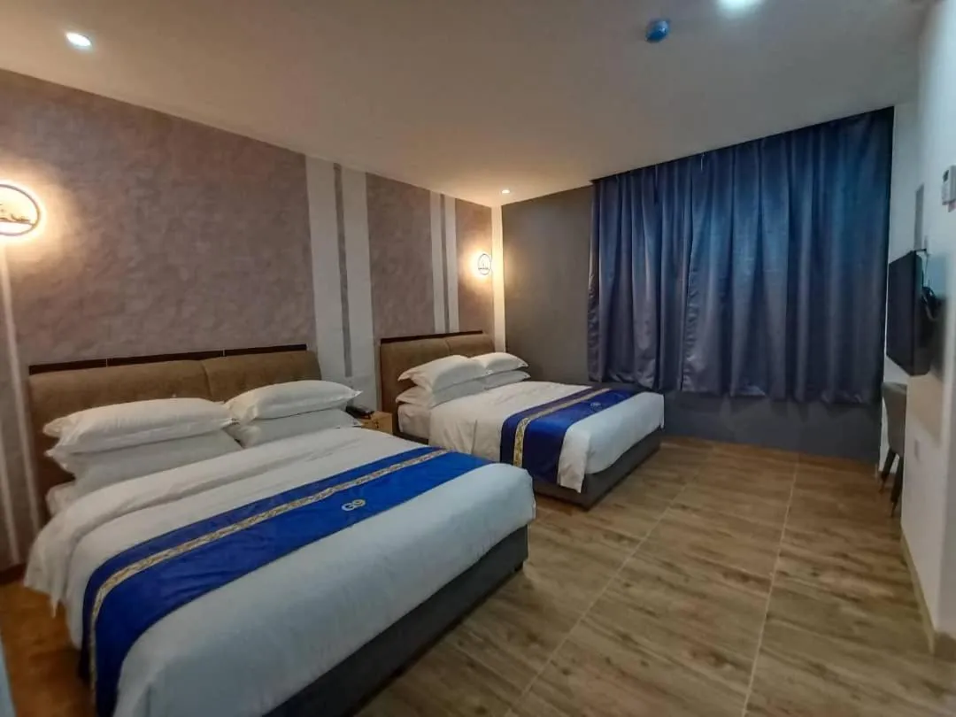 Deluxe Queen Room with Two Queen Beds in GOOD 9 HOTEL - Cahaya Kota Puteri
