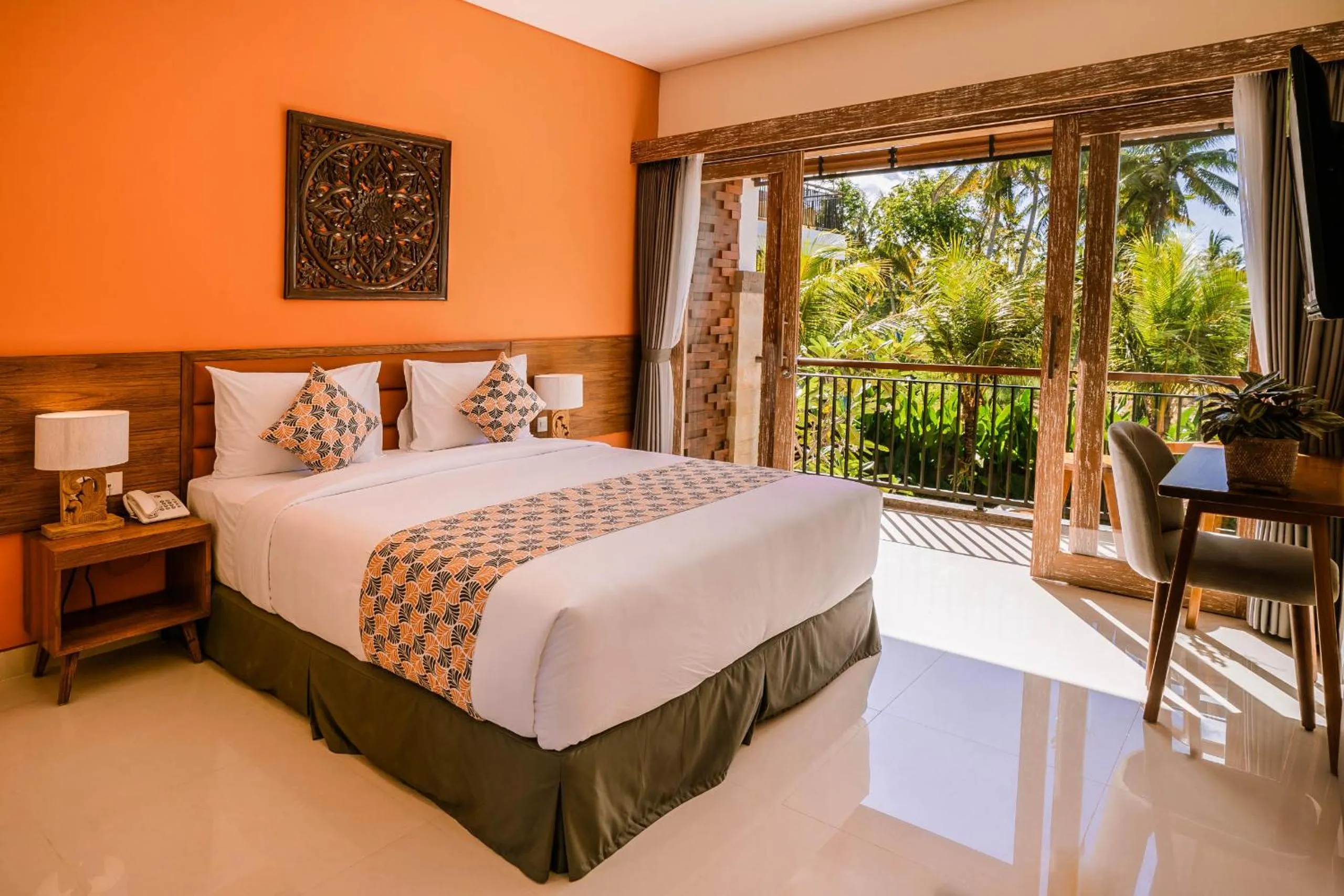 Deluxe Room  with Pool View  in Kahayana Suites Ubud