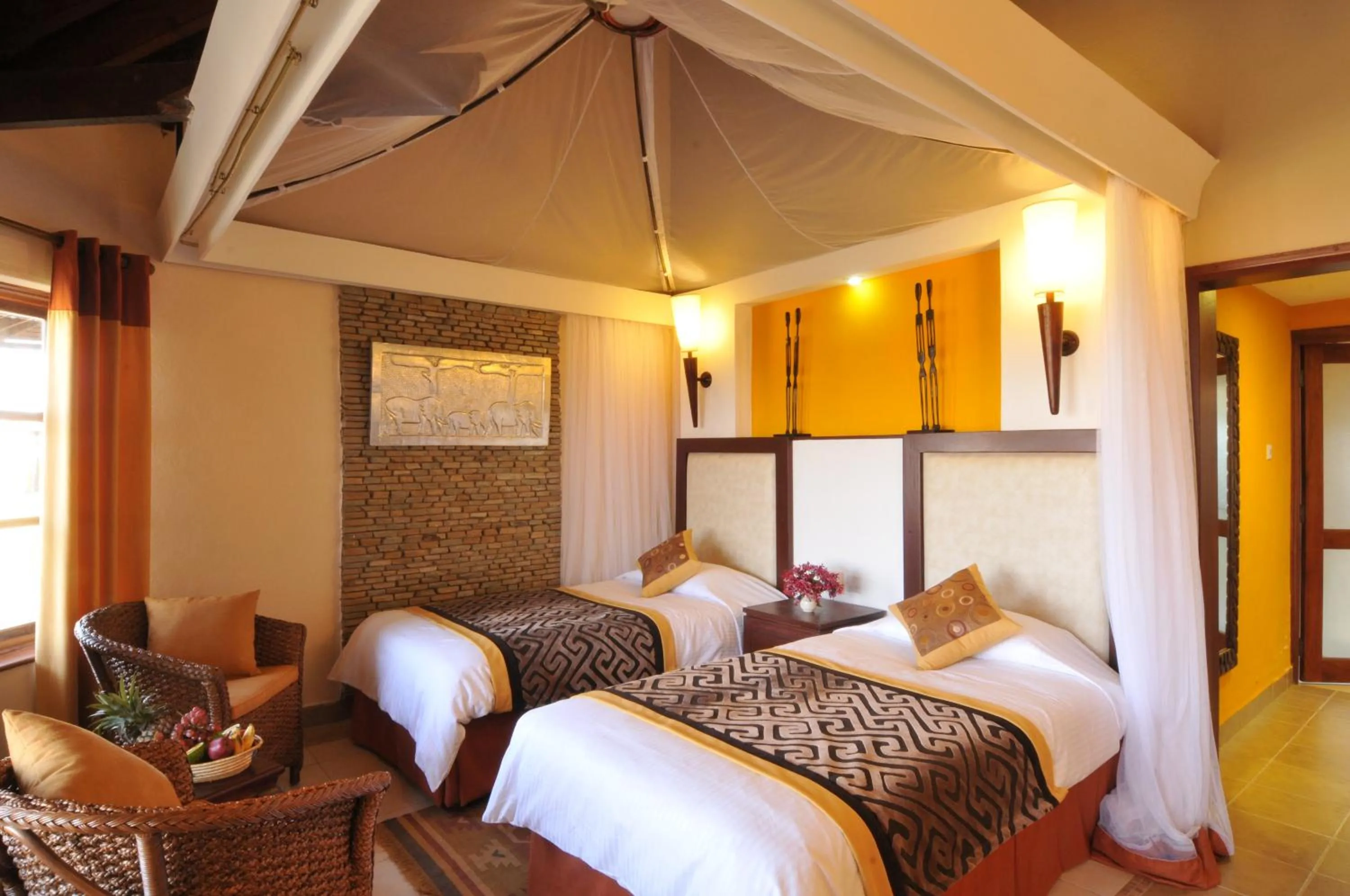 Deluxe Double or Twin Room in Ol Tukai Lodge Amboseli
