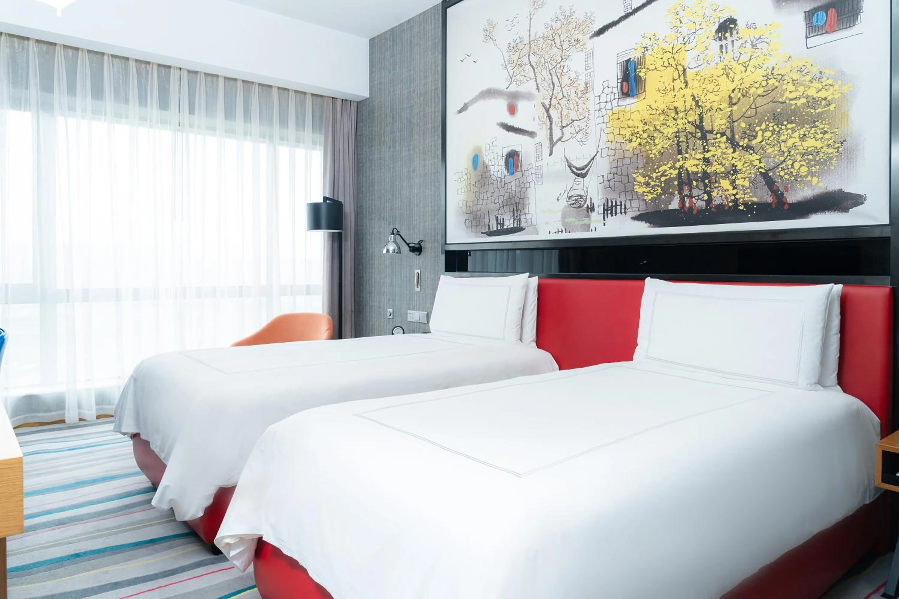 Deluxe Twin Room in Paradox Kunshan