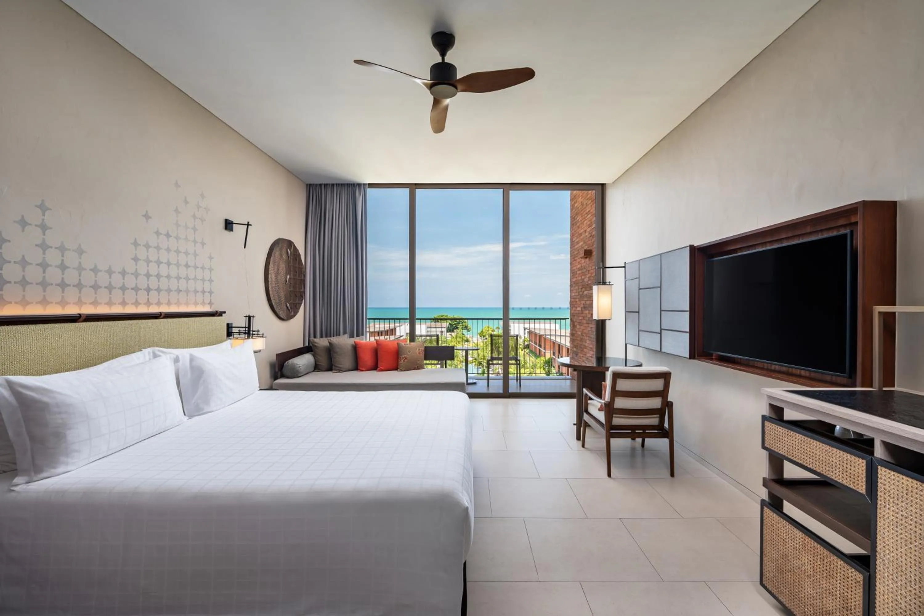 Deluxe King Room with Sea View in Pullman Khao Lak Resort