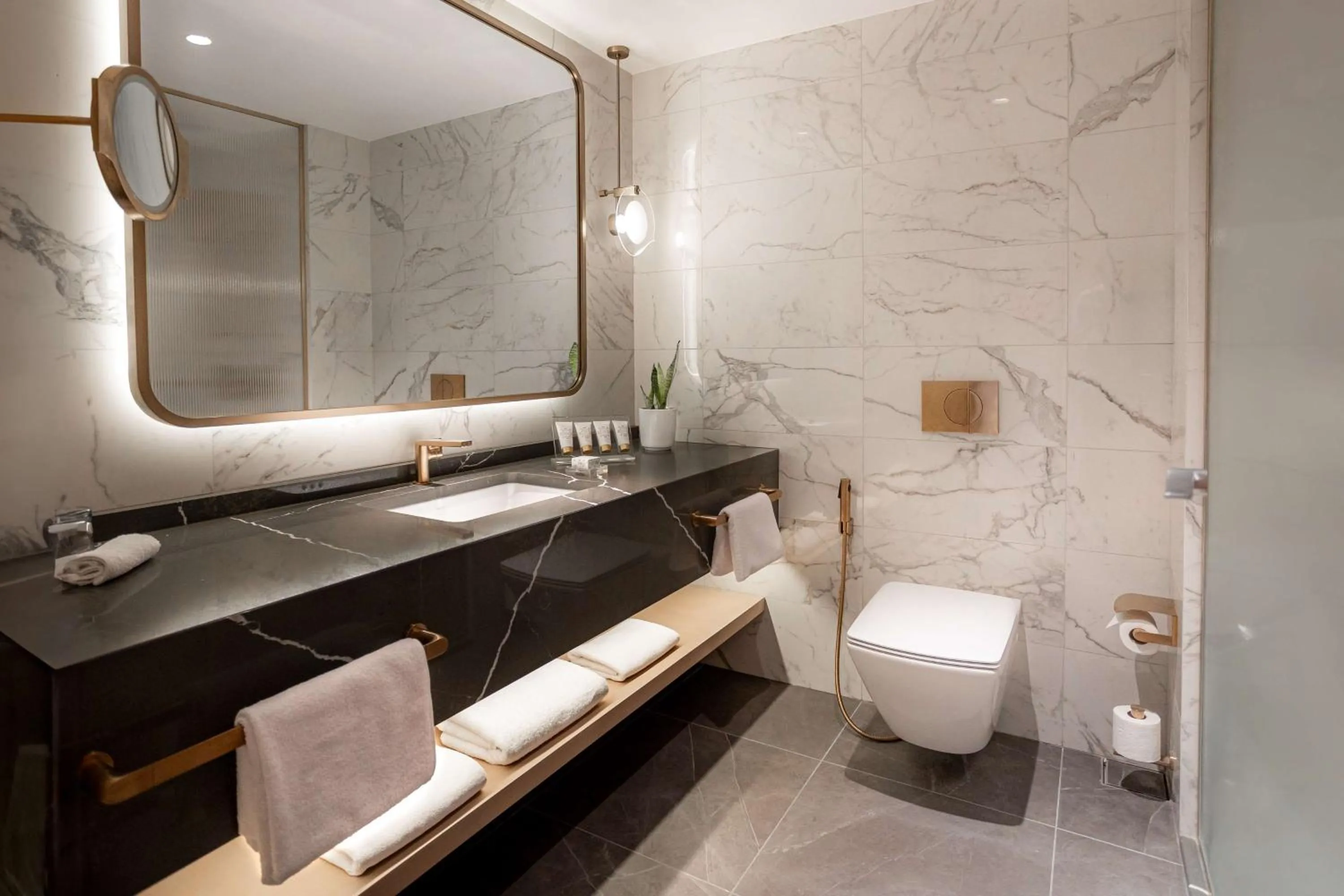 Deluxe King Room with City View in Kempinski Hotel Amman