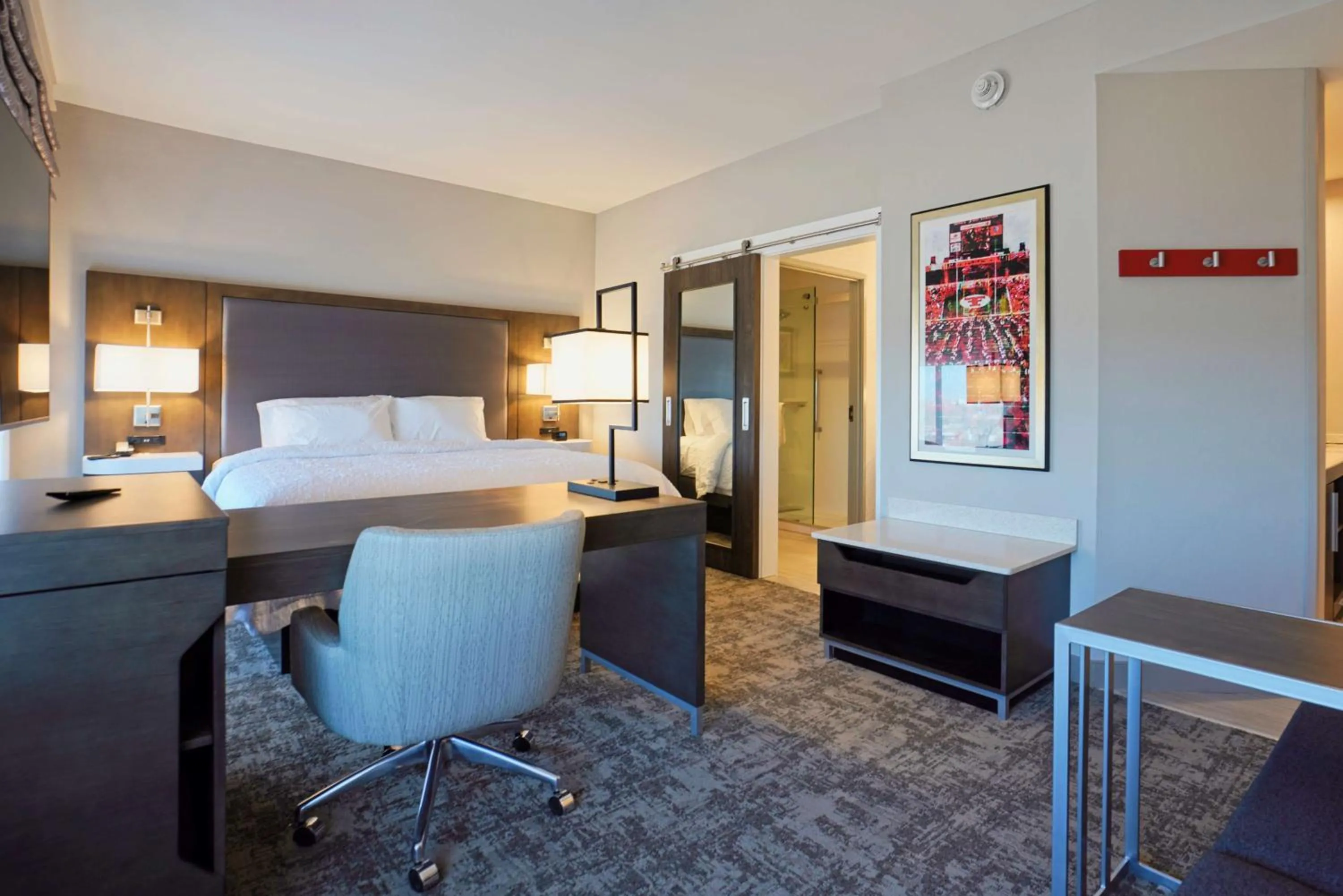 King Studio Suite - Non Smoking in Hampton Inn & Suites Lubbock University, Tx