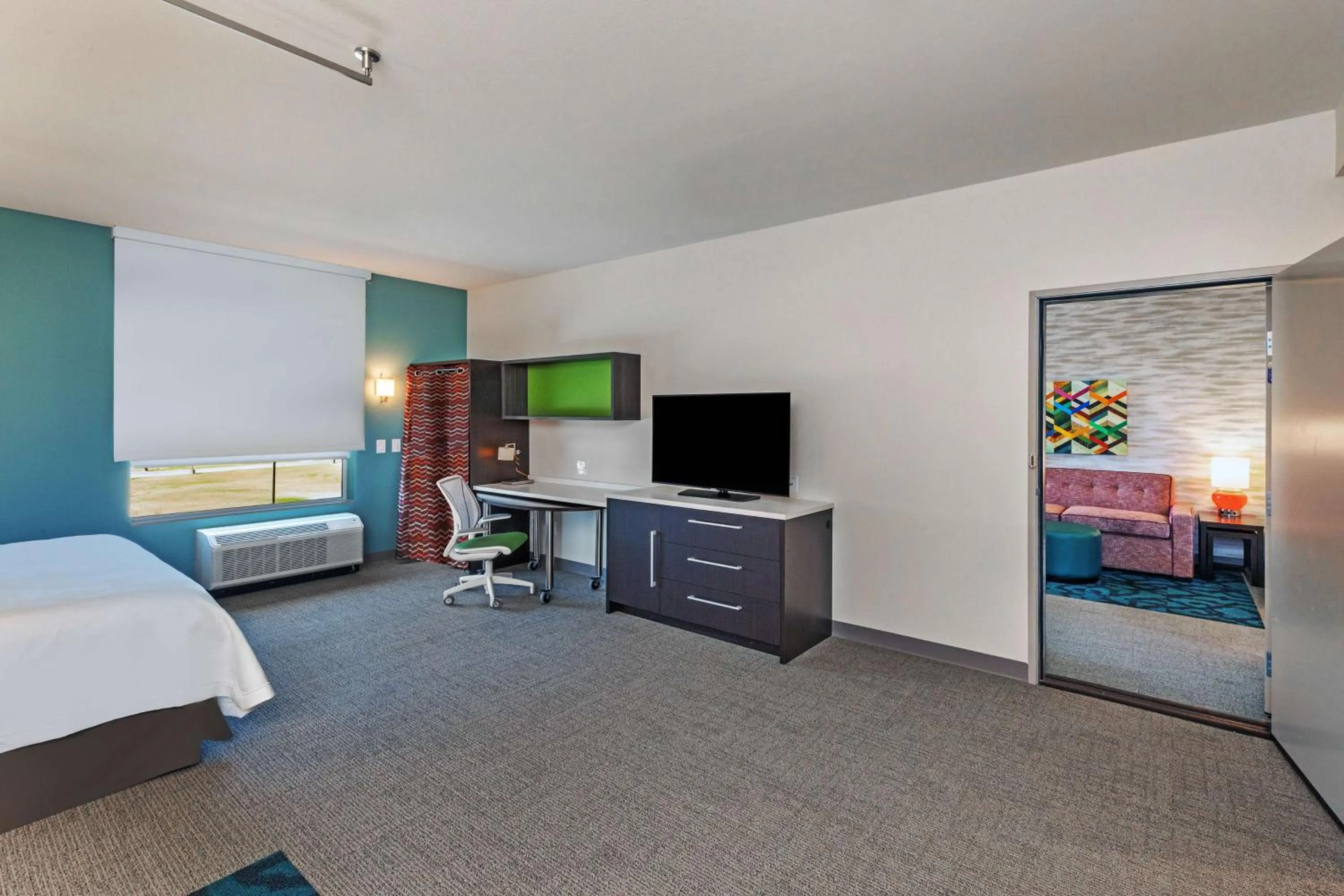 King Studio Suite - Mobility Access/Non-Smoking in Home2 Suites By Hilton Midland East, Tx