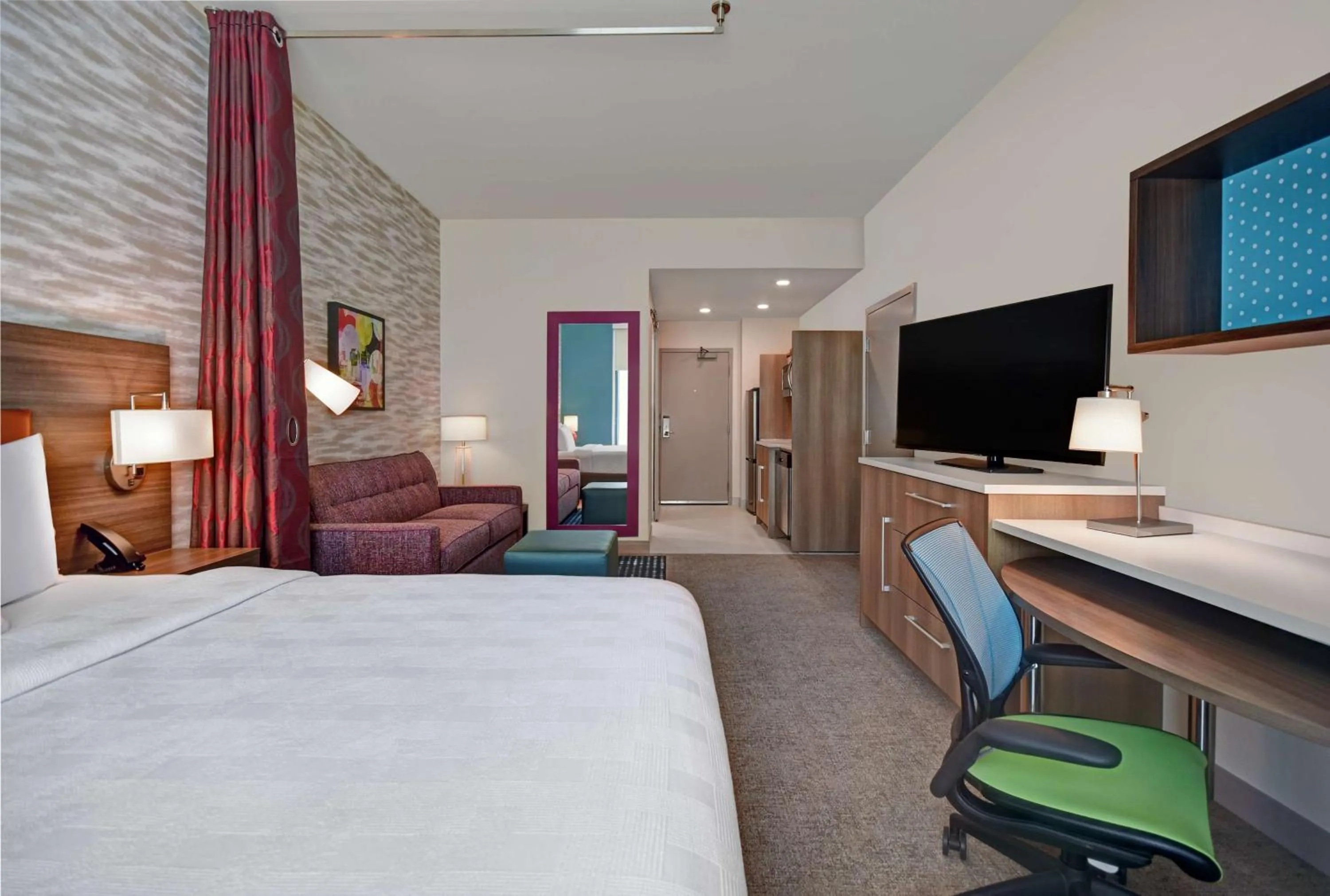 King Studio Suite - Non-Smoking in Home2 Suites By Hilton Raleigh North I-540