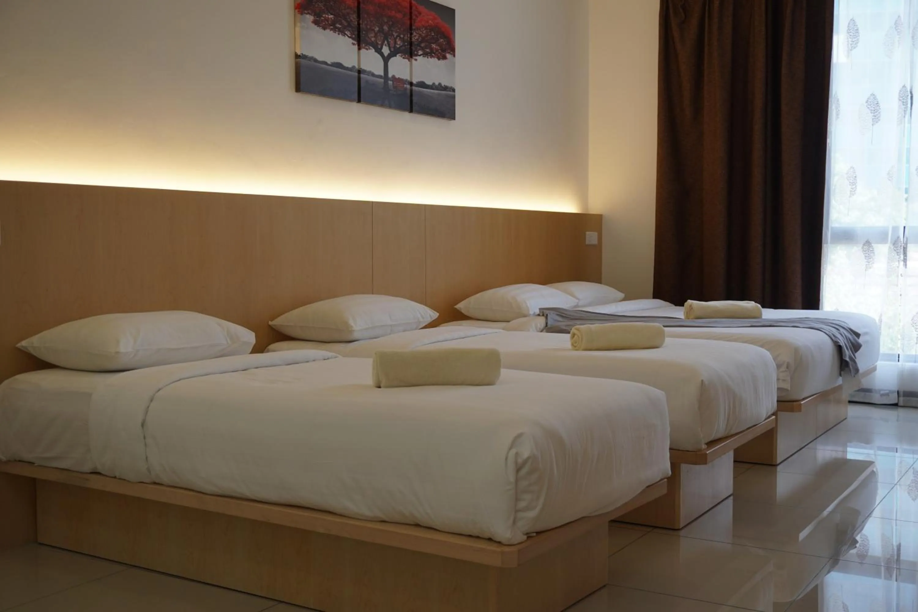 Family Room with Bath in Scott Service Suites