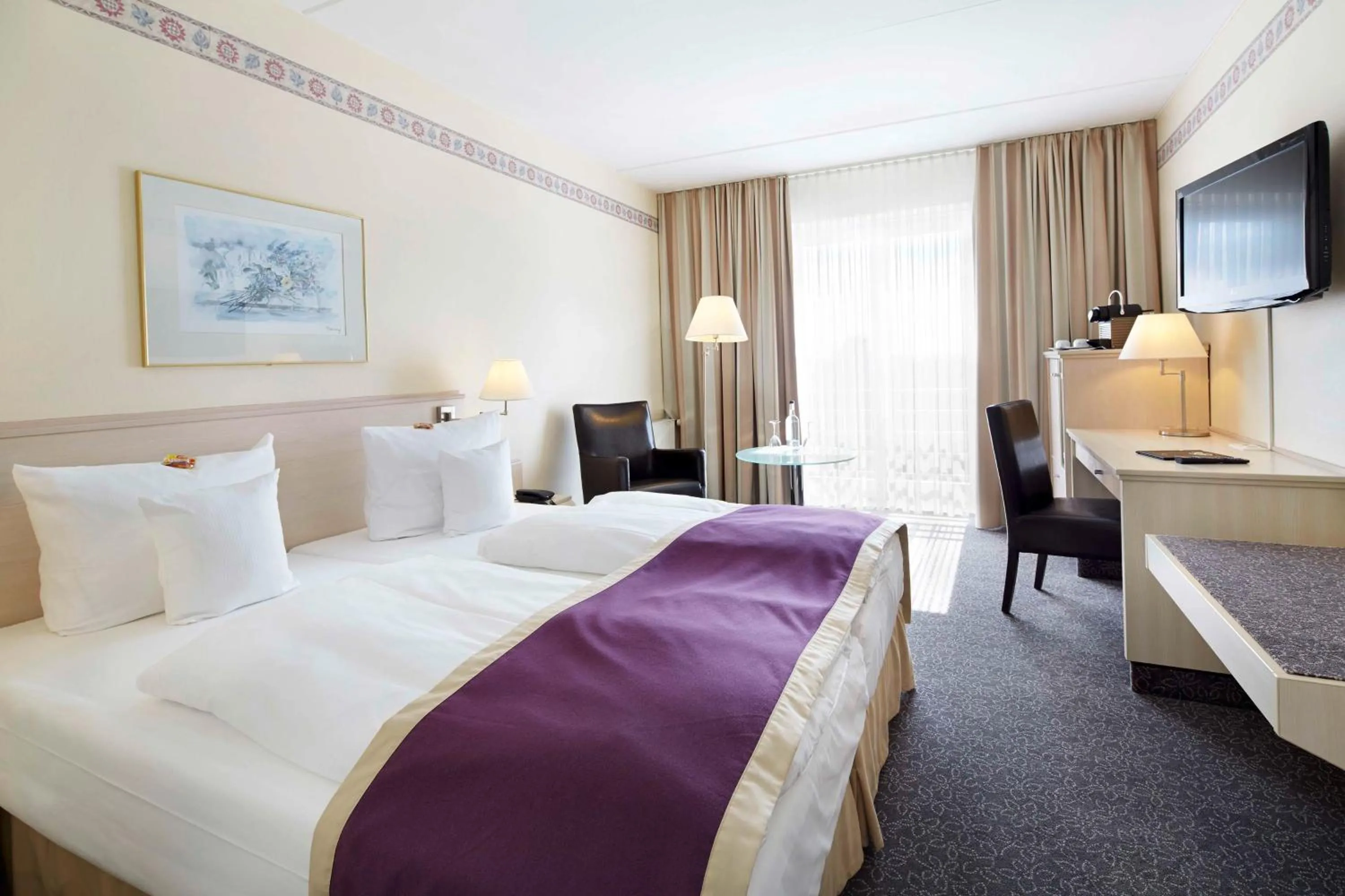 Comfort Double Room with two single beds in Best Western Hotel Helmstedt am Lappwald