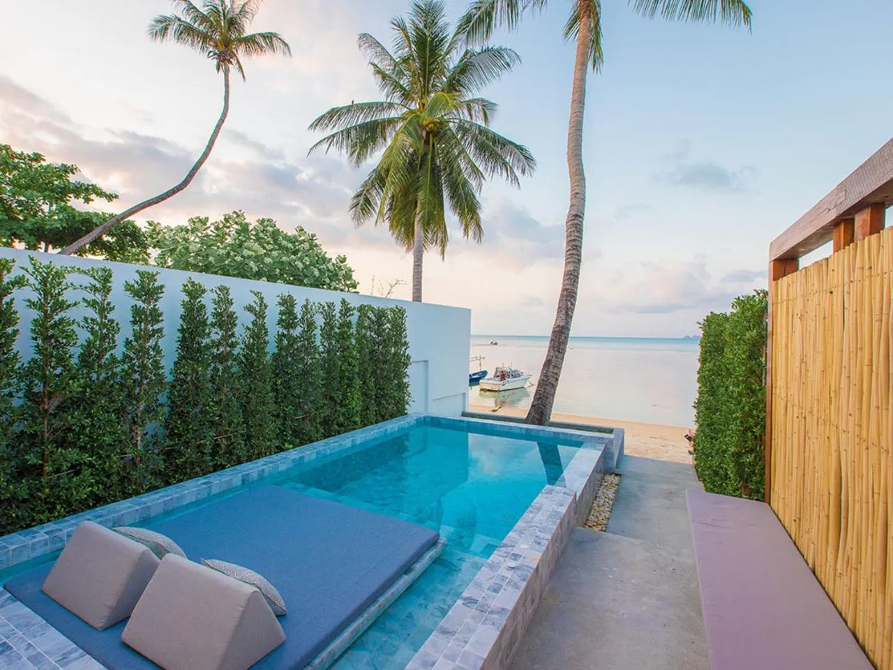 Beachfront Private Pool Villa in White Whale Beachfront Pool Villa