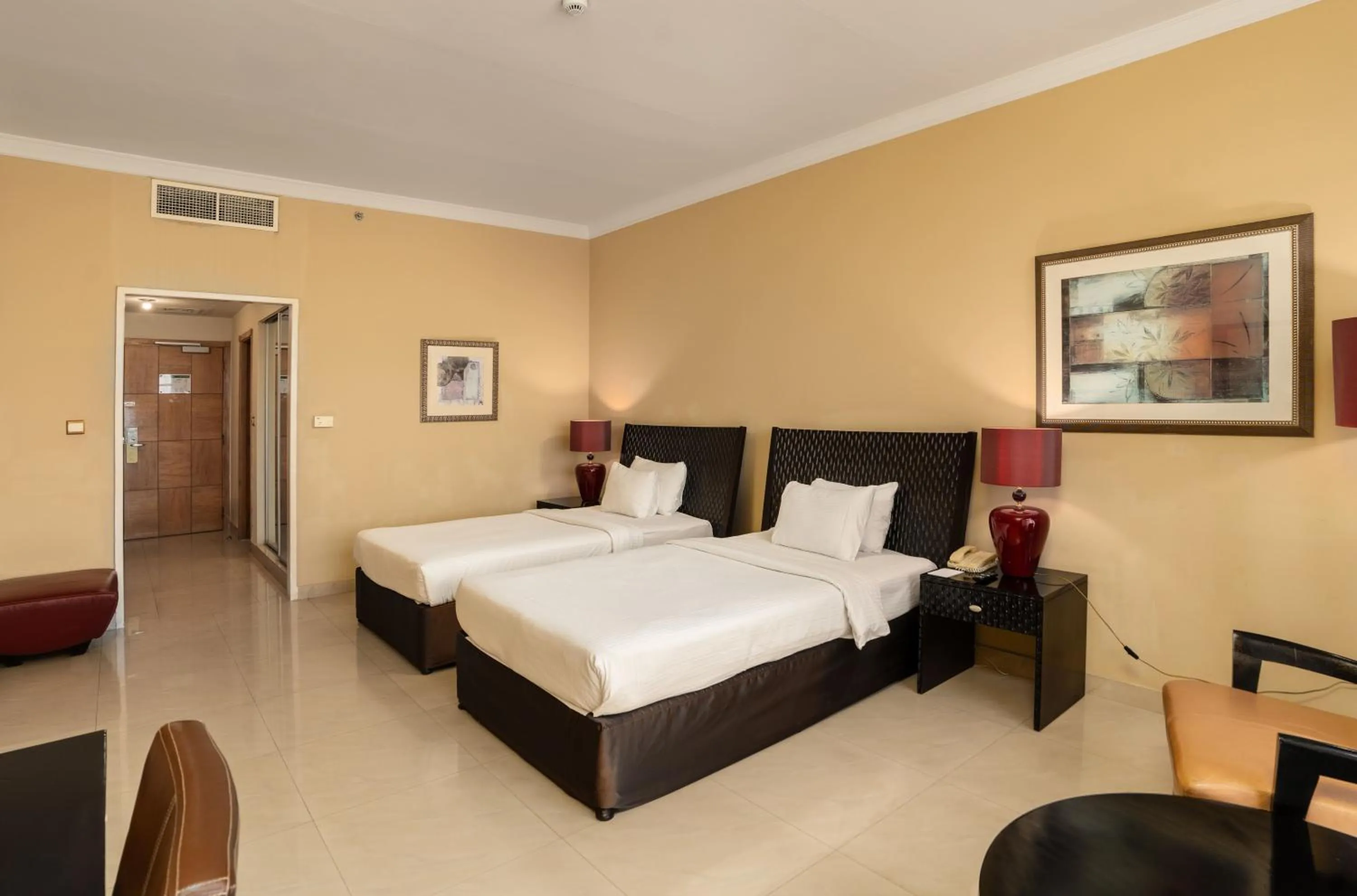 Bed in Oryx Hotel