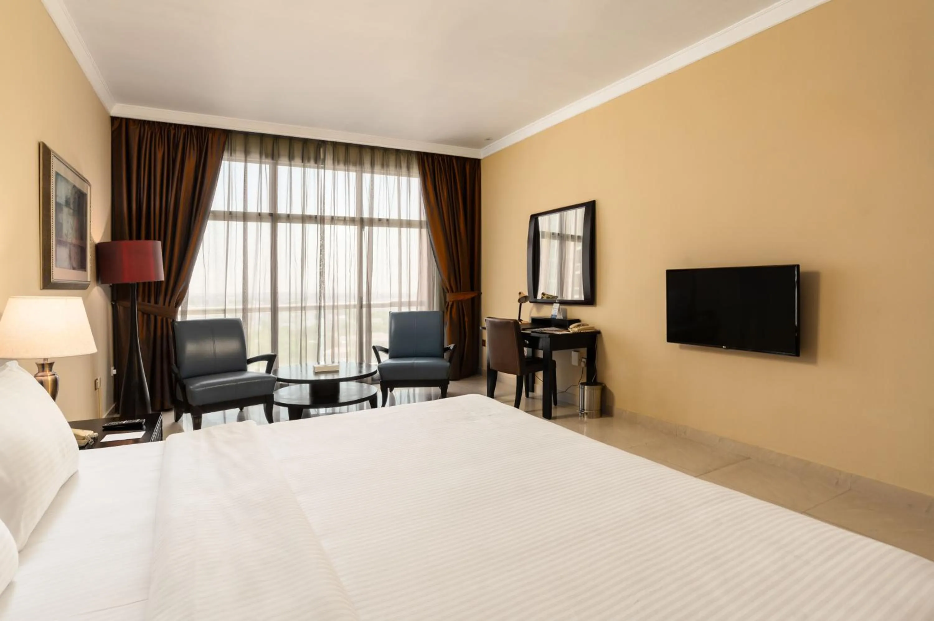 Bed in Oryx Hotel