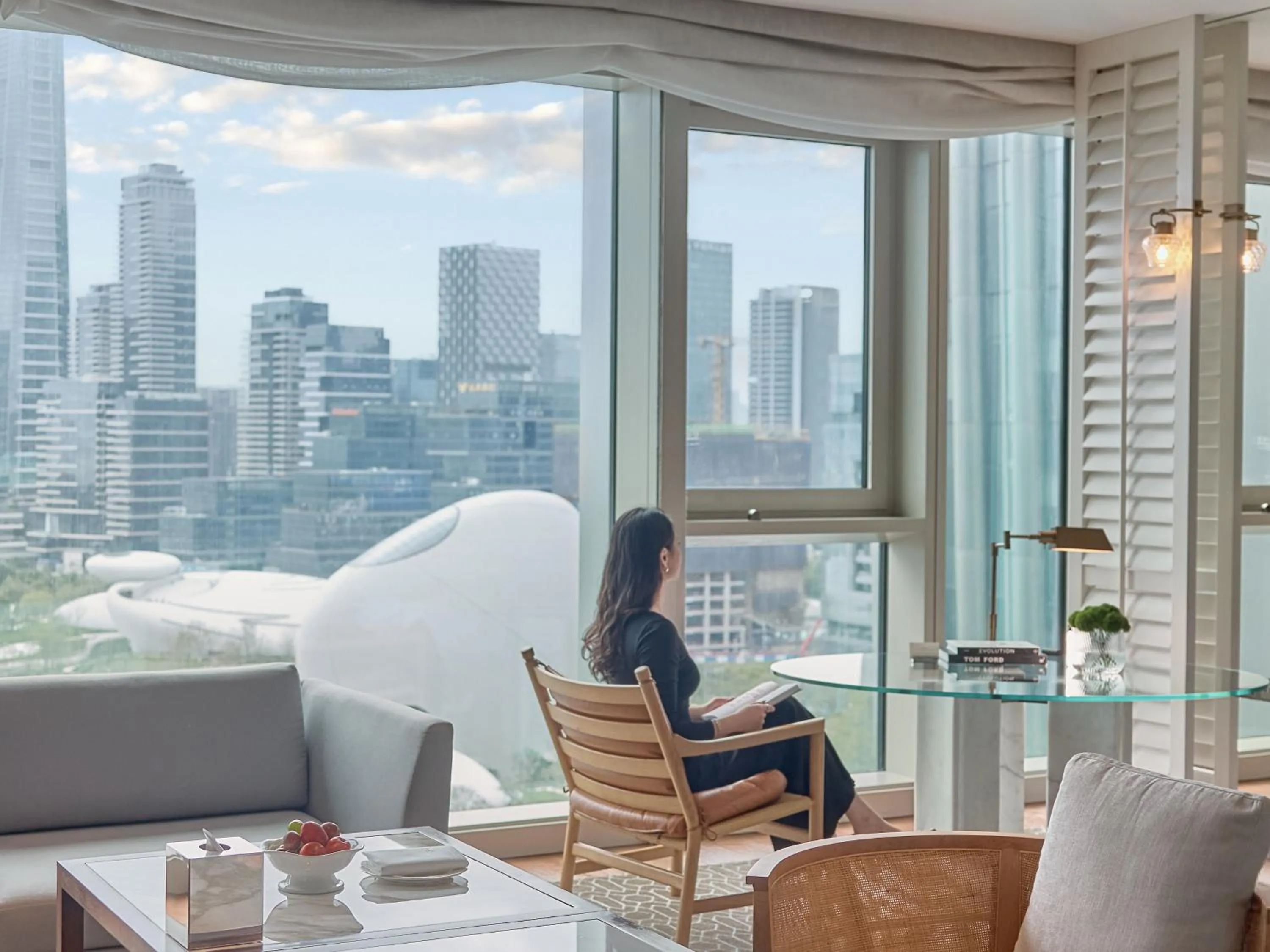 King Studio with Bay View in Andaz Shenzhen Bay