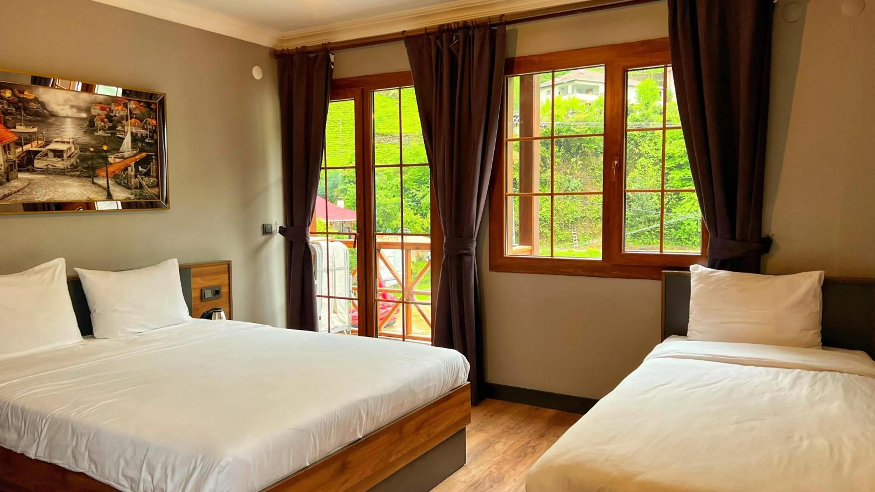 Triple Room with Mountain View in River Didi Otel
