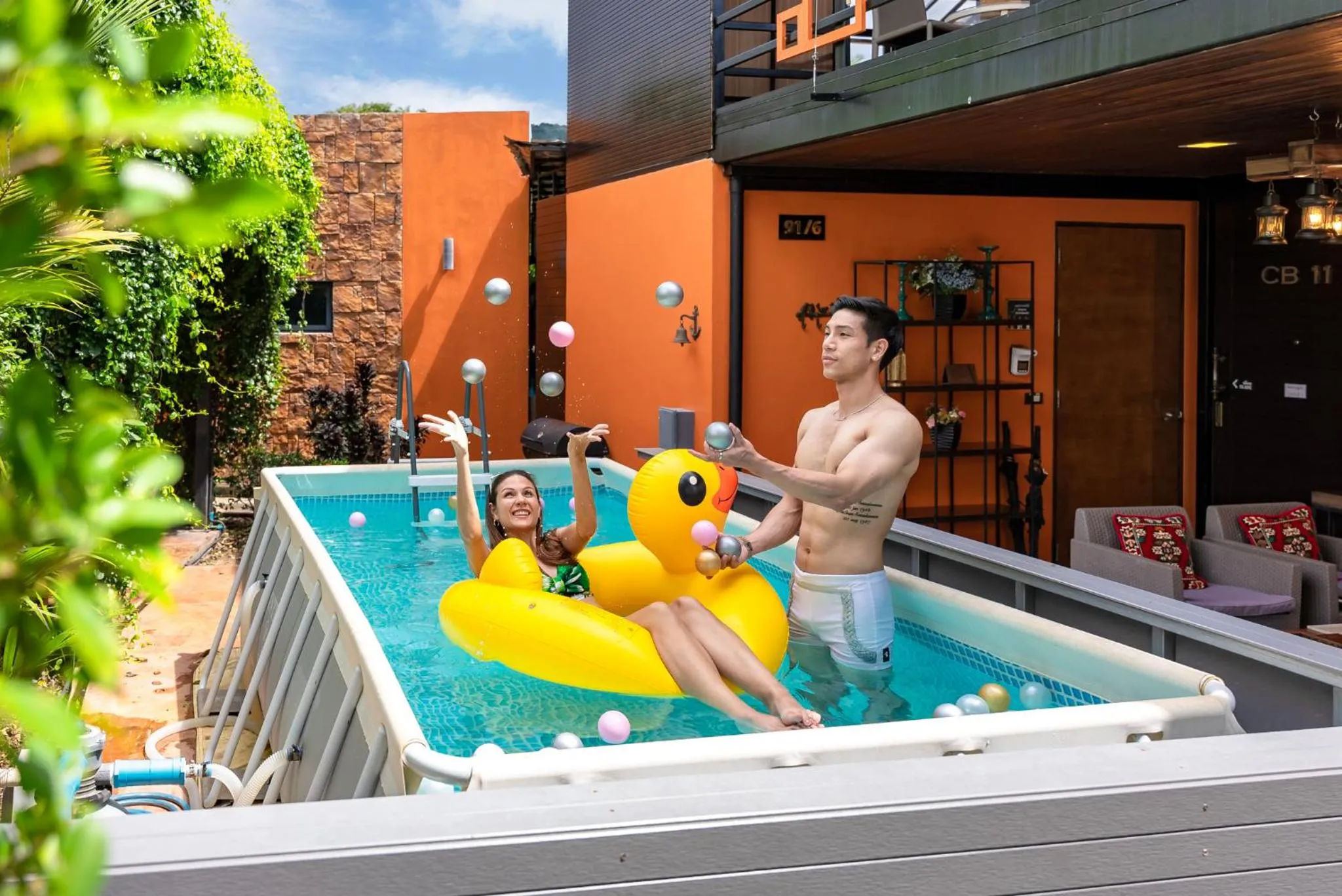 Cabin Villa (3 Bedroom,4 Kingbed) in The Air Khaoyai Hotel